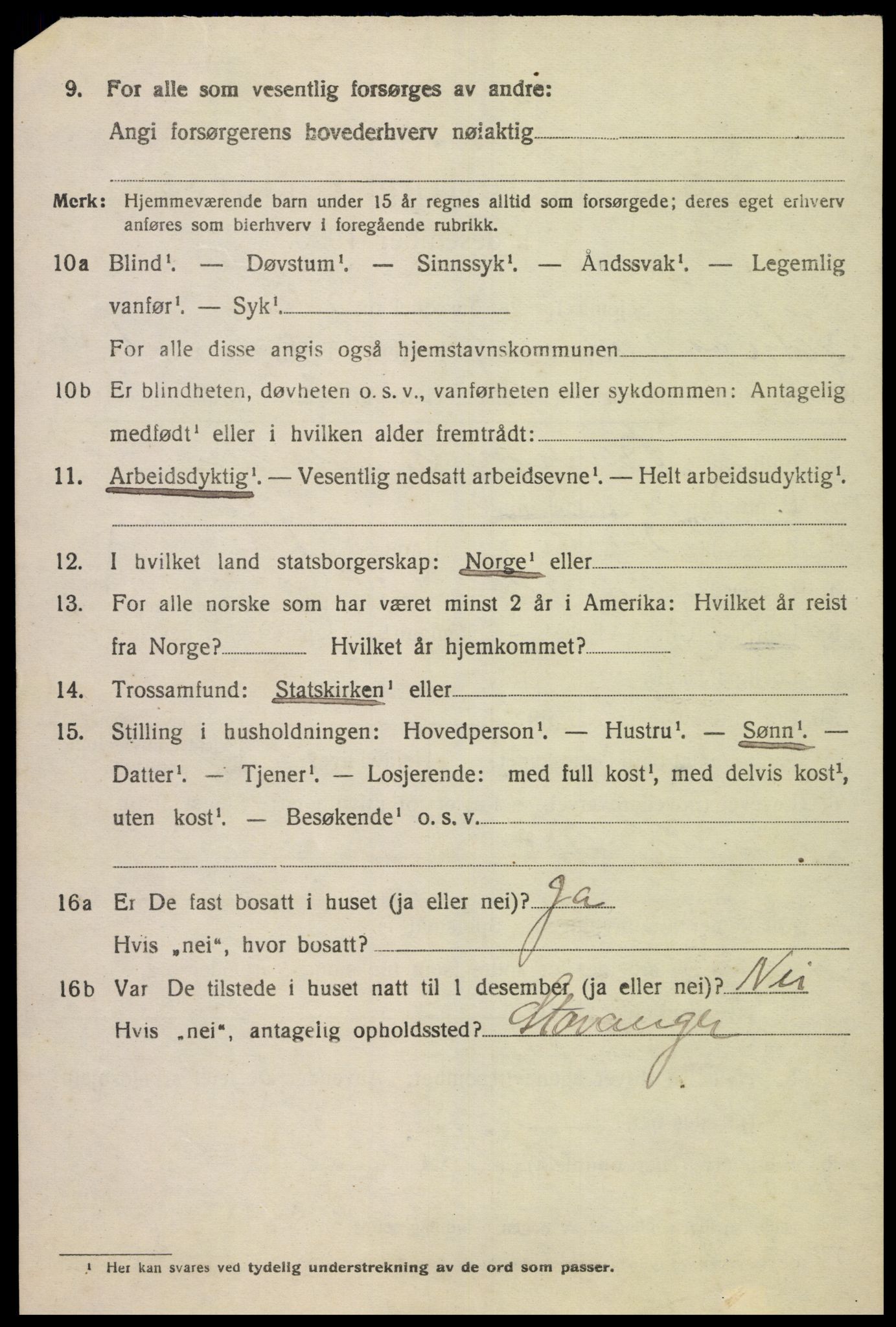 SAK, 1920 census for Halse og Harkmark, 1920, p. 1500