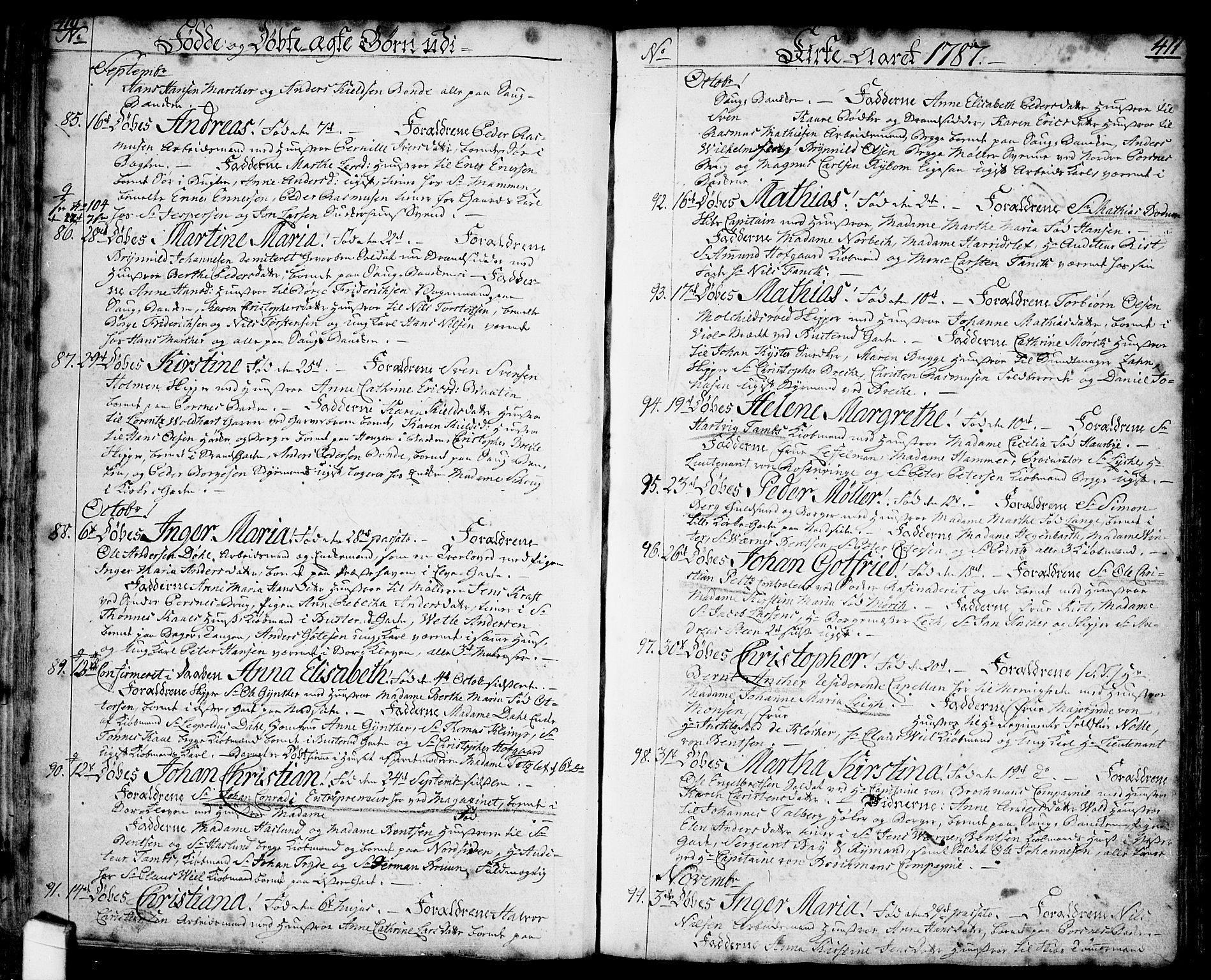Halden prestekontor Kirkebøker, SAO/A-10909/F/Fa/L0001: Parish register (official) no. I 1, 1758-1791, p. 410-411