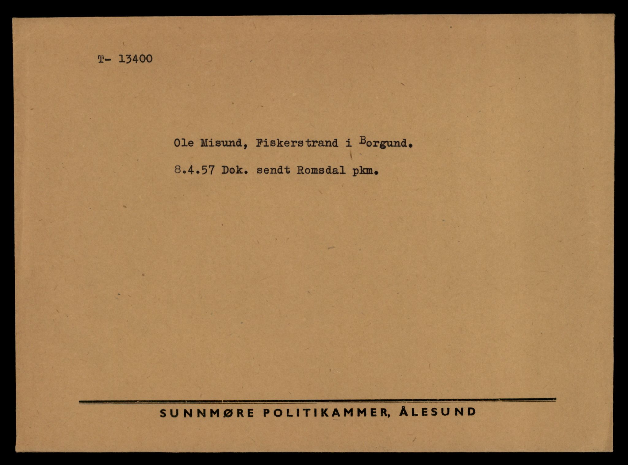 Møre og Romsdal vegkontor - Ålesund trafikkstasjon, AV/SAT-A-4099/F/Fe/L0039: Registreringskort for kjøretøy T 13361 - T 13530, 1927-1998, p. 653