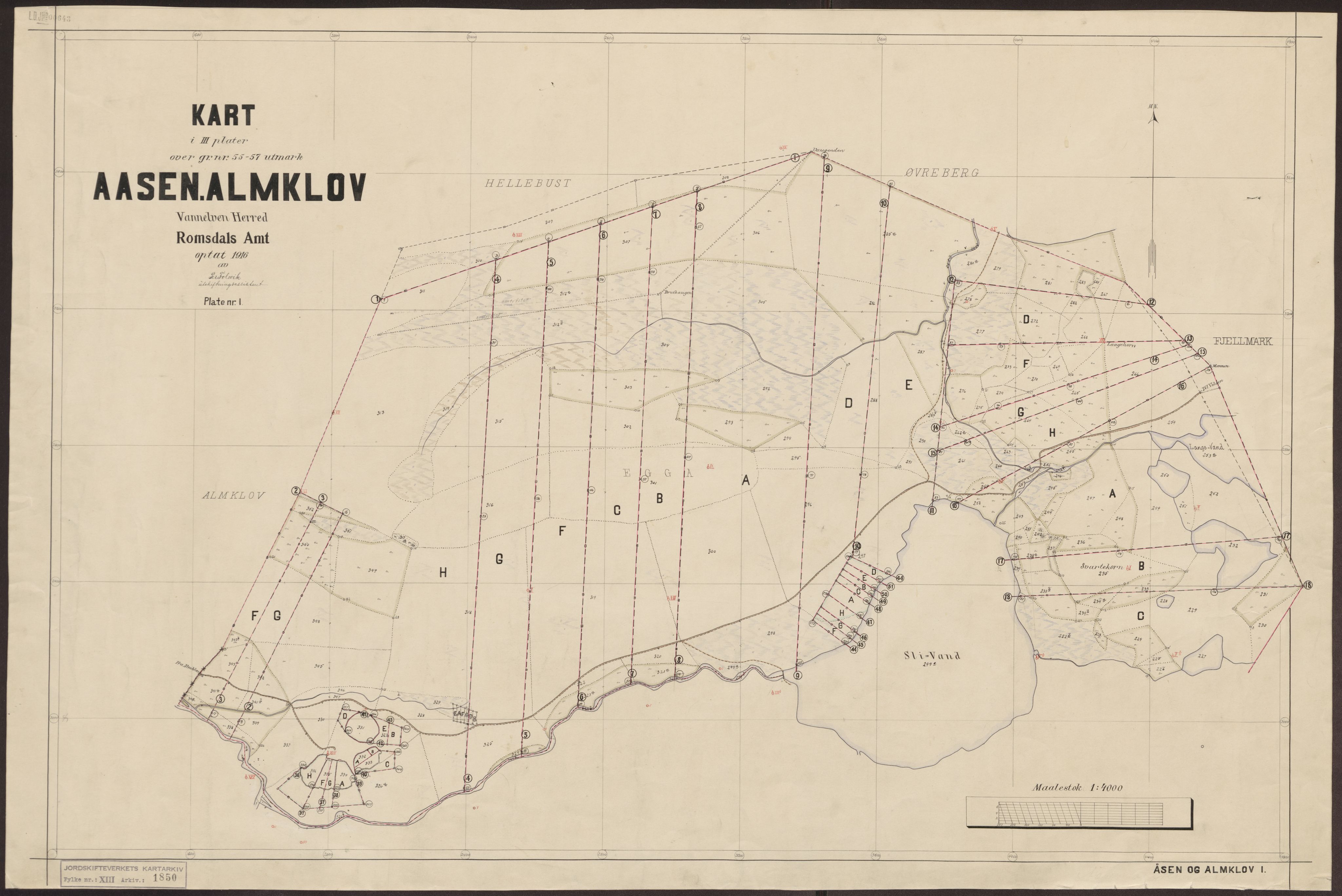 Jordskifteverkets kartarkiv, AV/RA-S-3929/T, 1859-1988, p. 2228