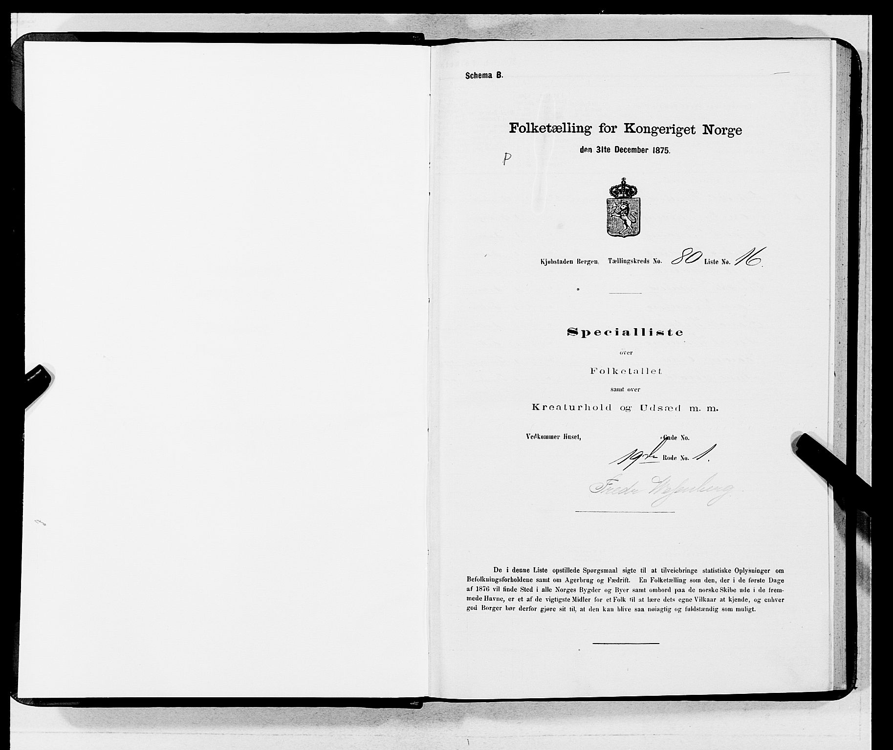 SAB, 1875 census for 1301 Bergen, 1875, p. 4320