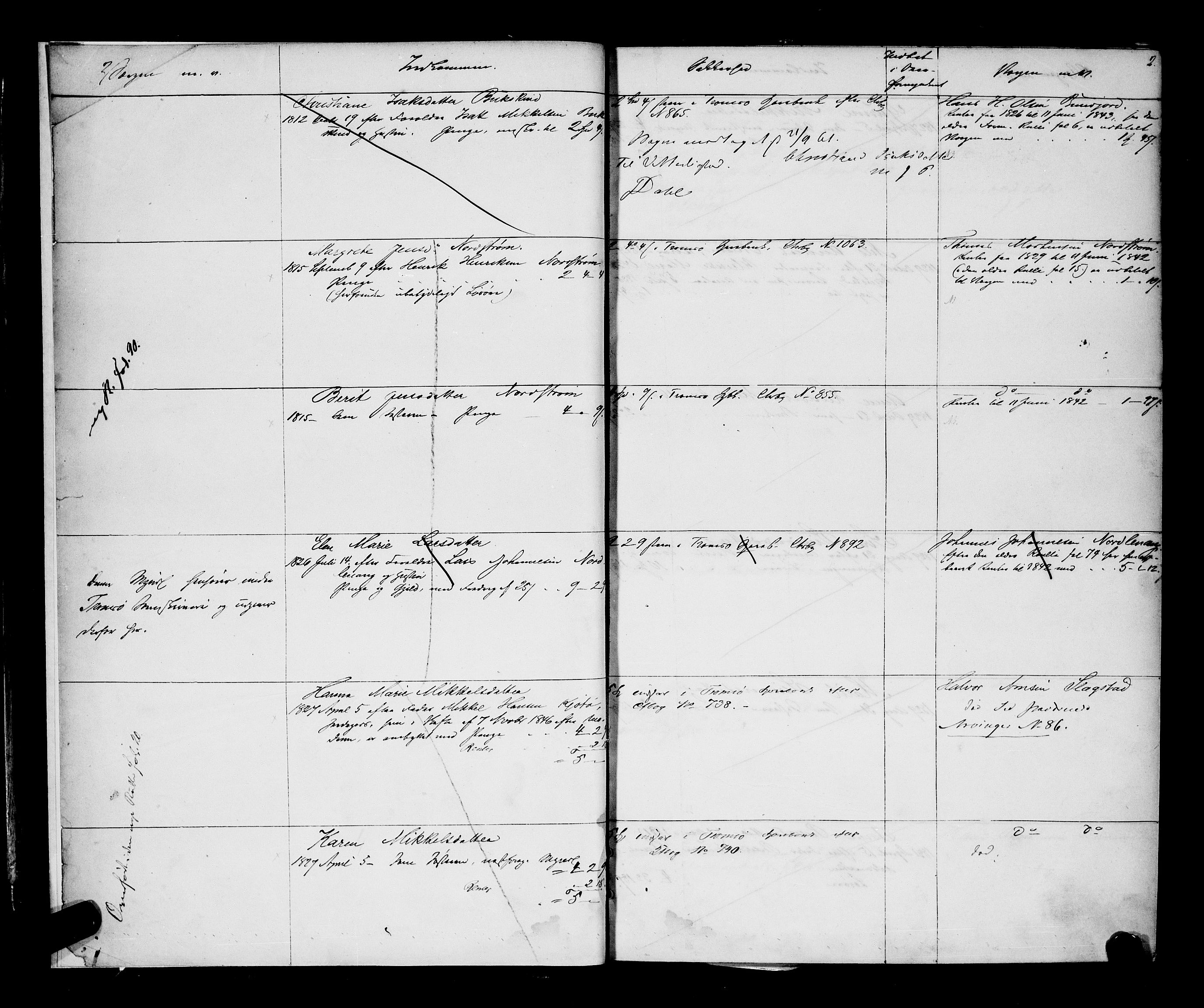 Senja og Tromsø sorenskriveri , AV/SATØ-SATØ-31/H/Hg, 1782-1854, p. 4801