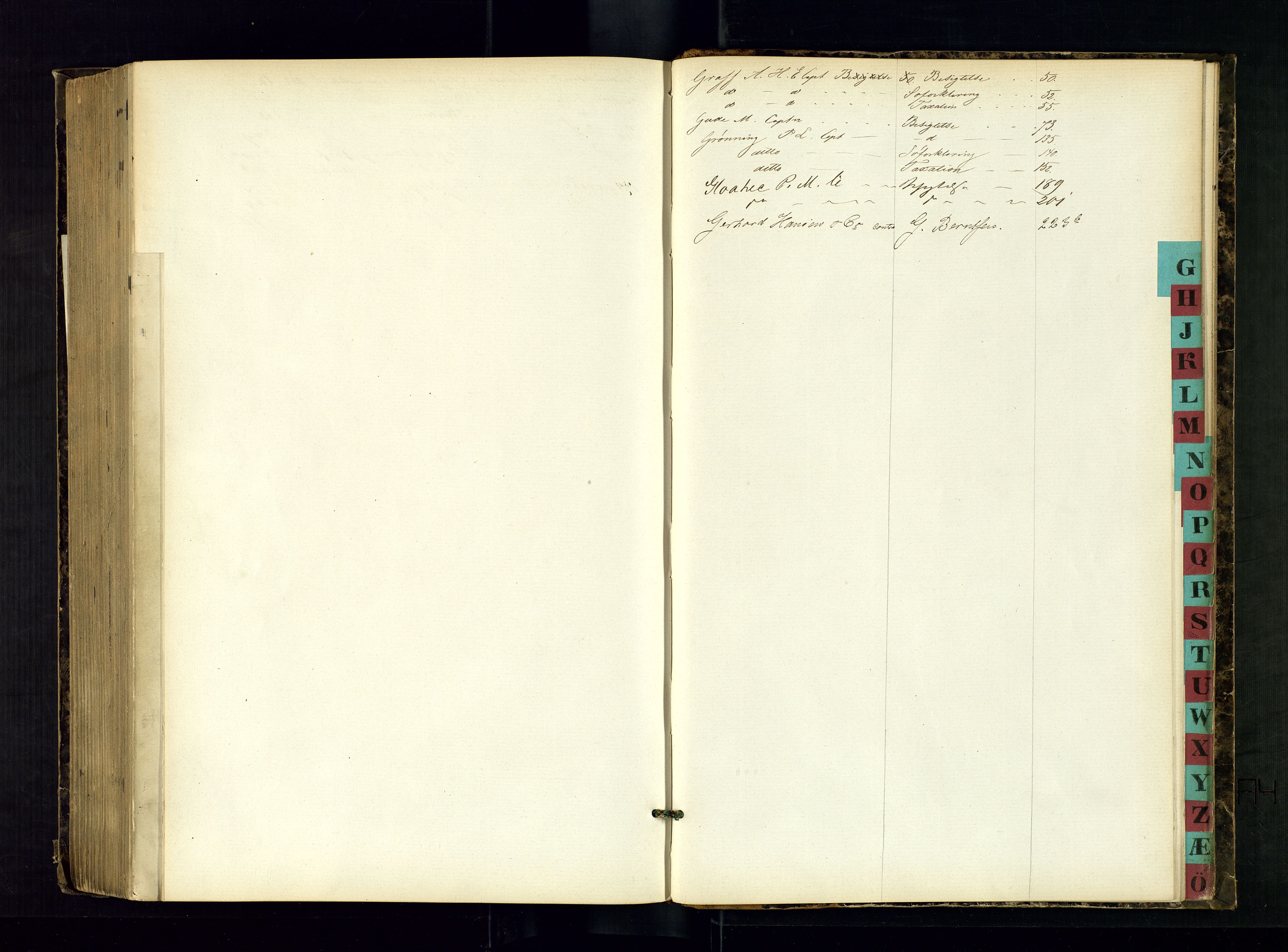 Kristiansand byrett, AV/SAK-1223-0001/F/Fb/L0004: Ekstrarettsprotokoll nr. 4 med register, 1859-1864
