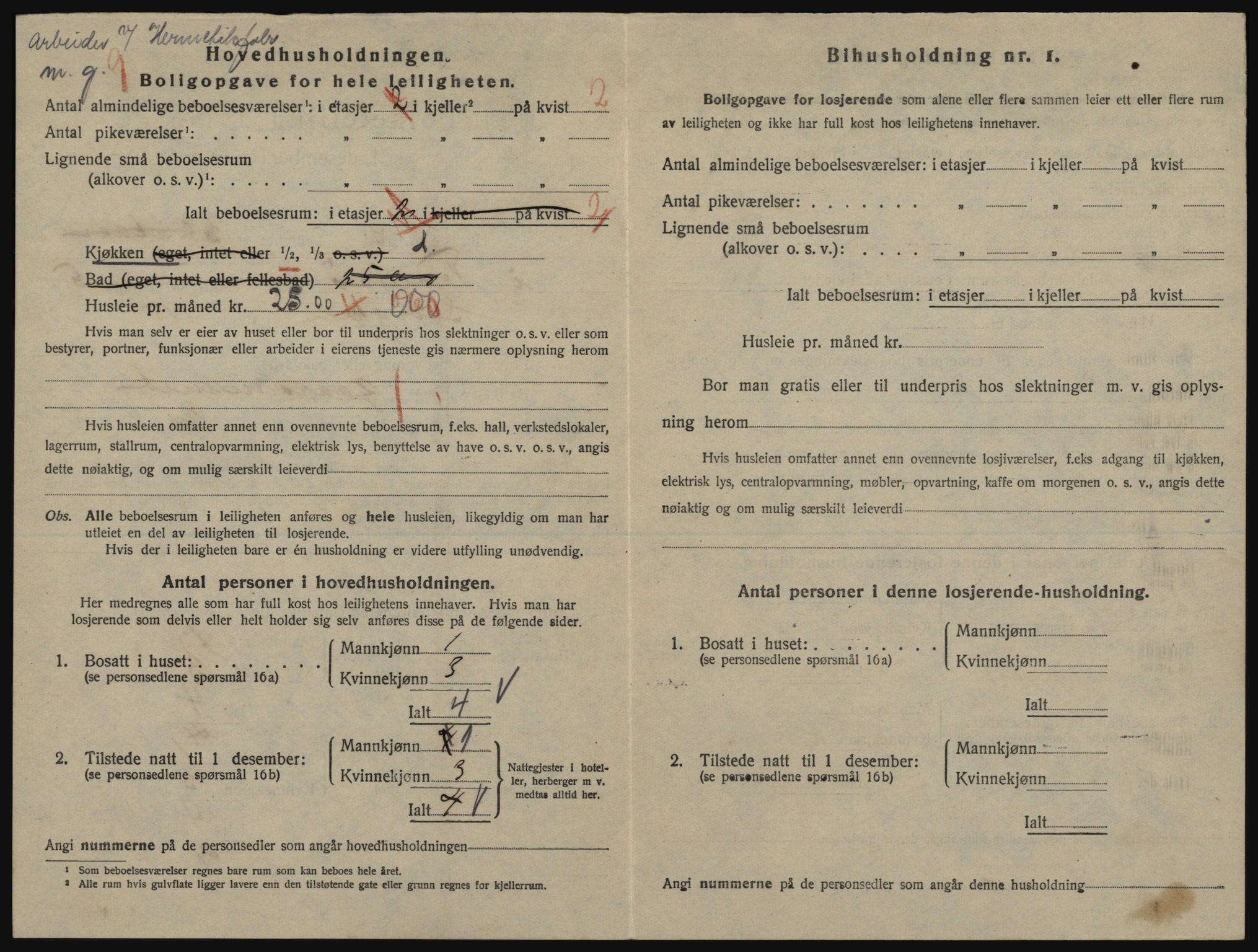 SATØ, 1920 census for Tromsø, 1920, p. 3824