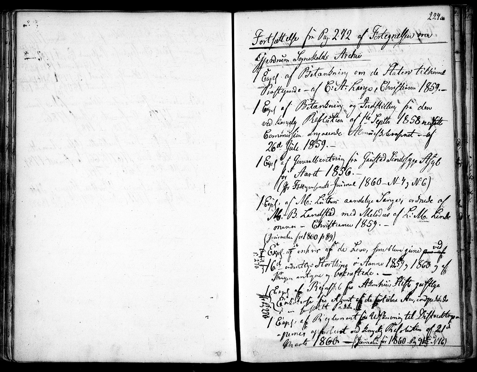 Gjerdrum prestekontor Kirkebøker, AV/SAO-A-10412b/F/Fa/L0005: Parish register (official) no. I 5, 1835-1845, p. 224