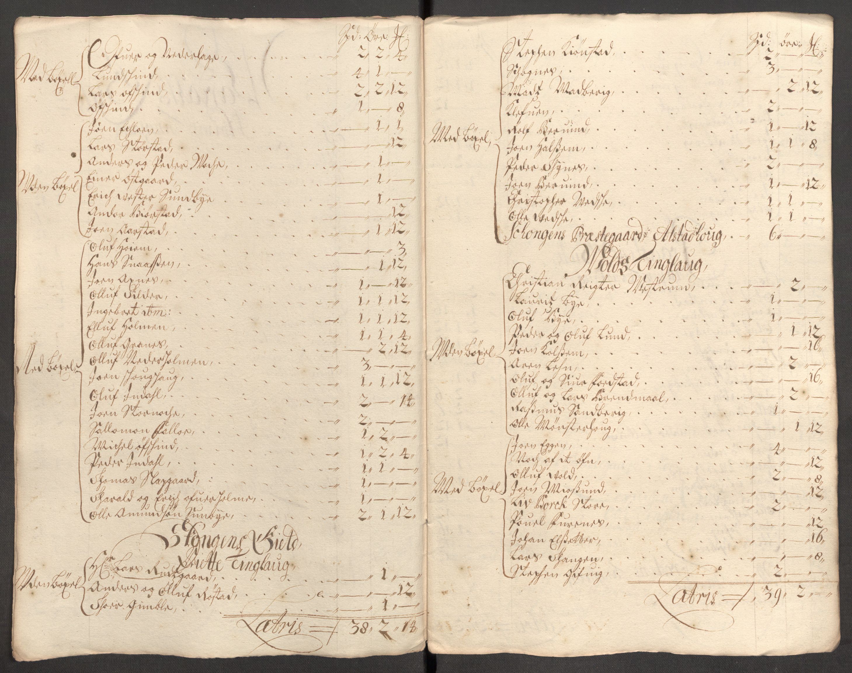 Rentekammeret inntil 1814, Reviderte regnskaper, Fogderegnskap, AV/RA-EA-4092/R62/L4190: Fogderegnskap Stjørdal og Verdal, 1698, p. 120