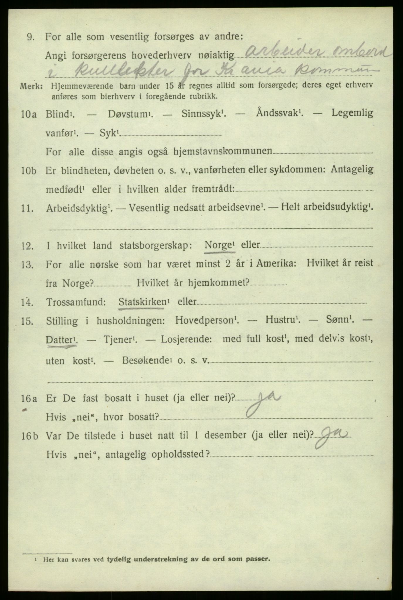 SAO, 1920 census for Hvaler, 1920, p. 5367