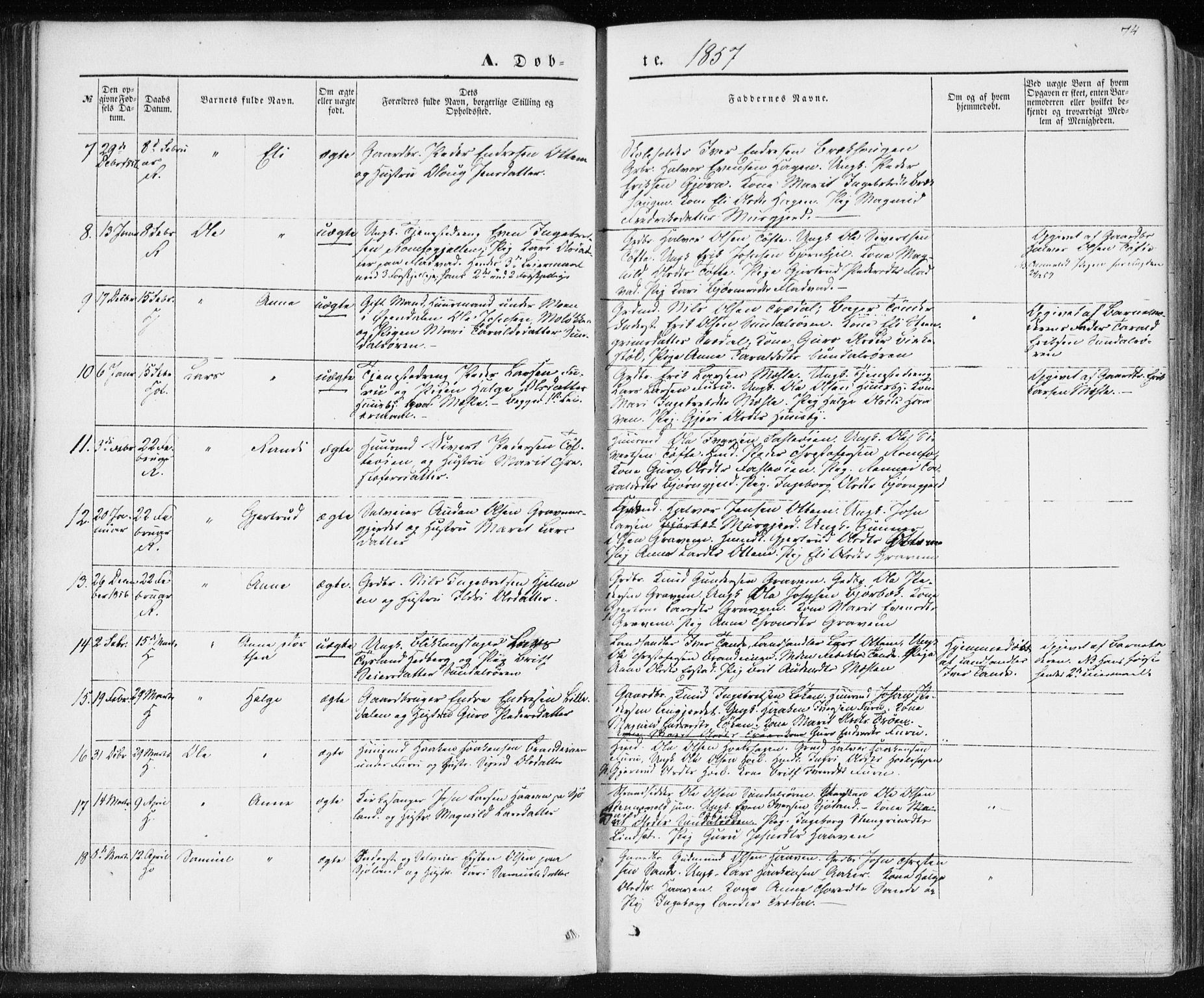 Ministerialprotokoller, klokkerbøker og fødselsregistre - Møre og Romsdal, SAT/A-1454/590/L1013: Parish register (official) no. 590A05, 1847-1877, p. 74