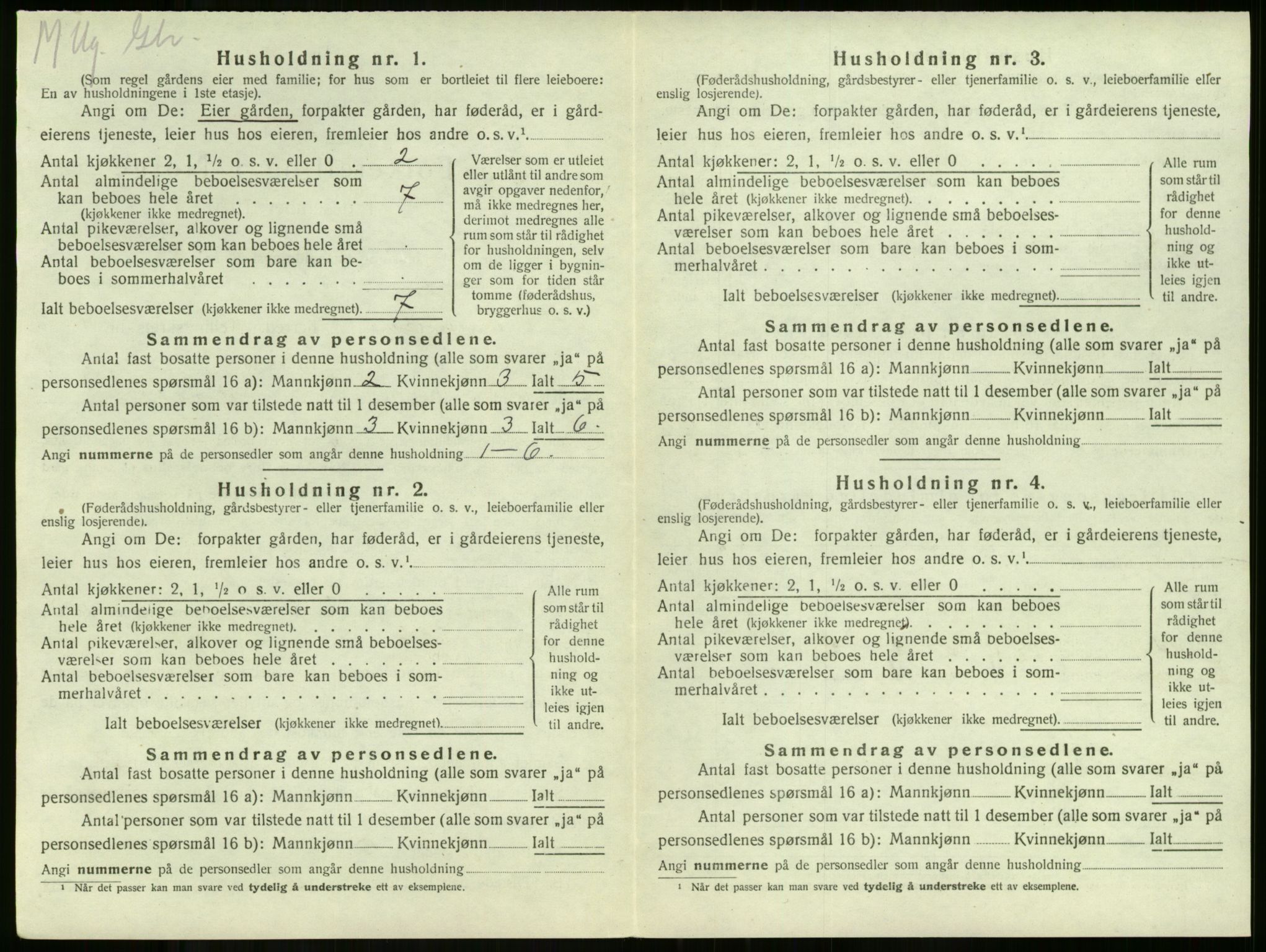 SAKO, 1920 census for Ramnes, 1920, p. 50