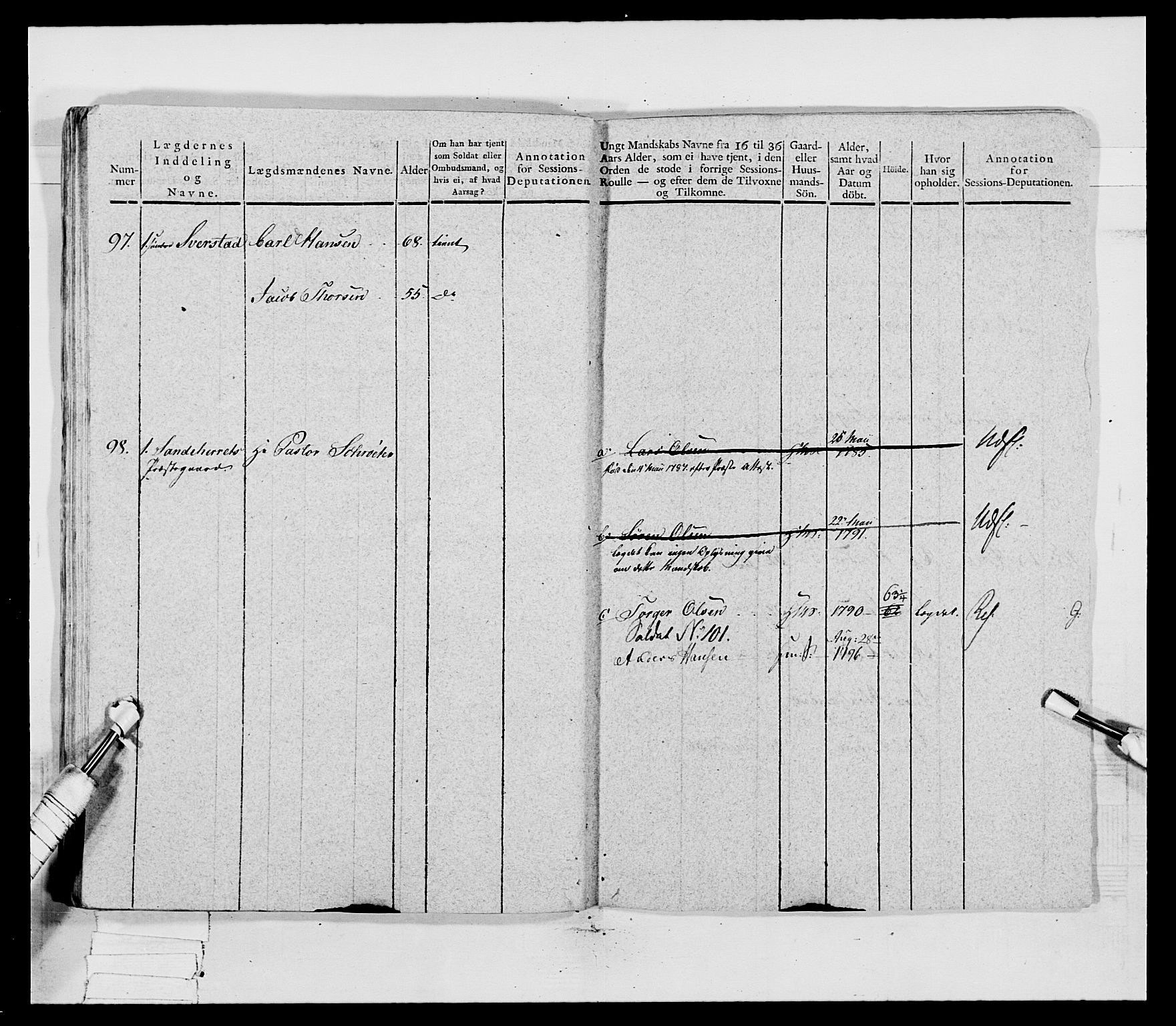 Generalitets- og kommissariatskollegiet, Det kongelige norske kommissariatskollegium, AV/RA-EA-5420/E/Eh/L0030c: Sønnafjelske gevorbne infanteriregiment, 1812, p. 53