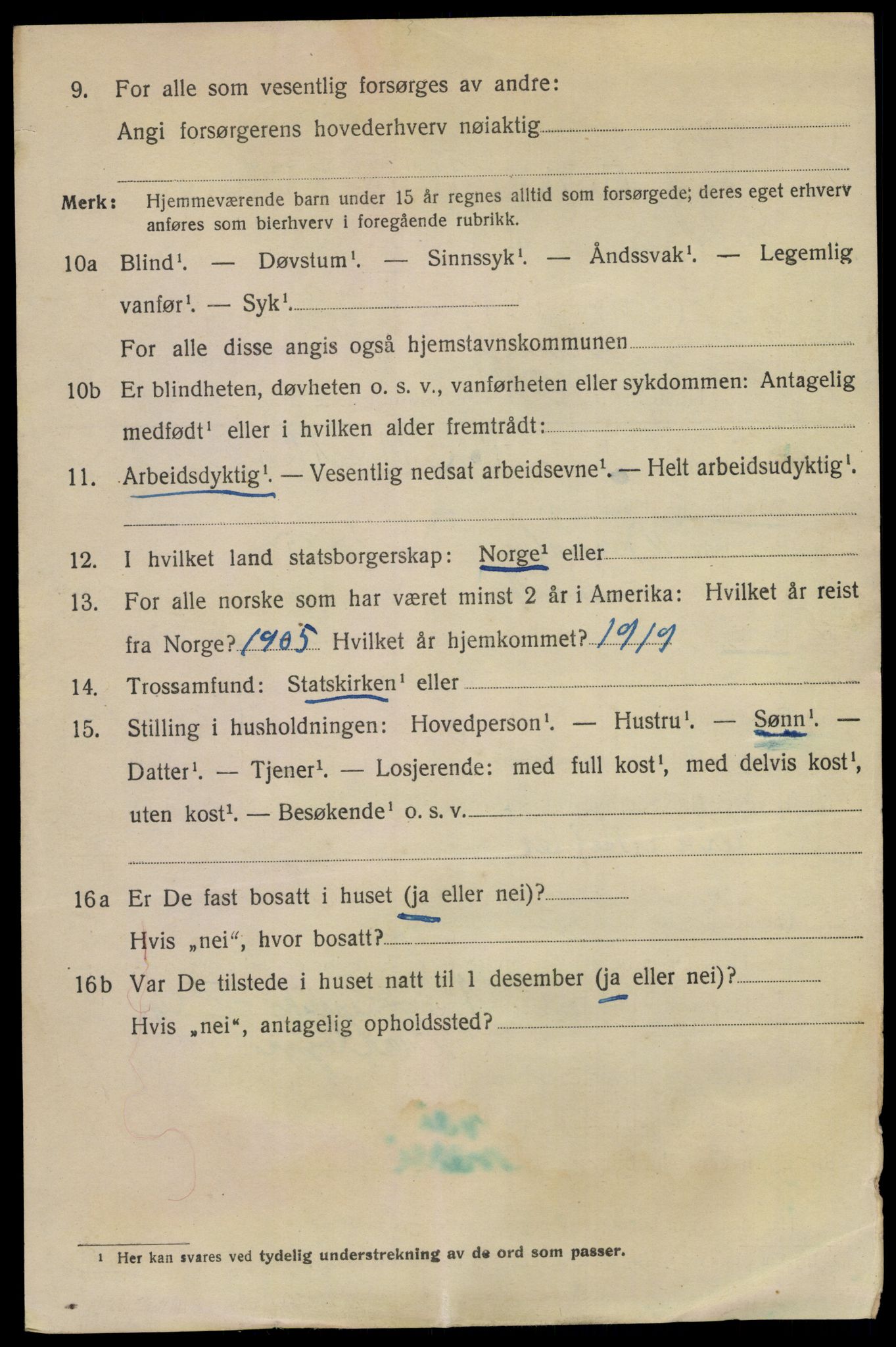 SAKO, 1920 census for Larvik, 1920, p. 30533