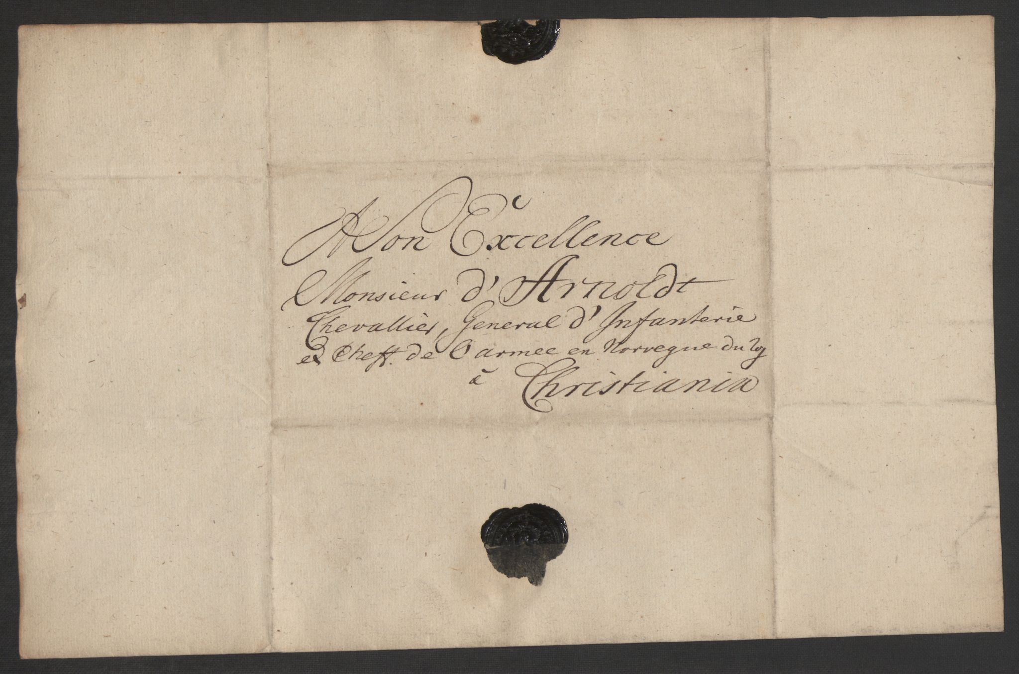 Kommanderende general (KG I) med Det norske krigsdirektorium, AV/RA-EA-5419/D/L0062: Stattholderens, stiftamtmenns og amtmenns brev, 1741-1745, p. 205