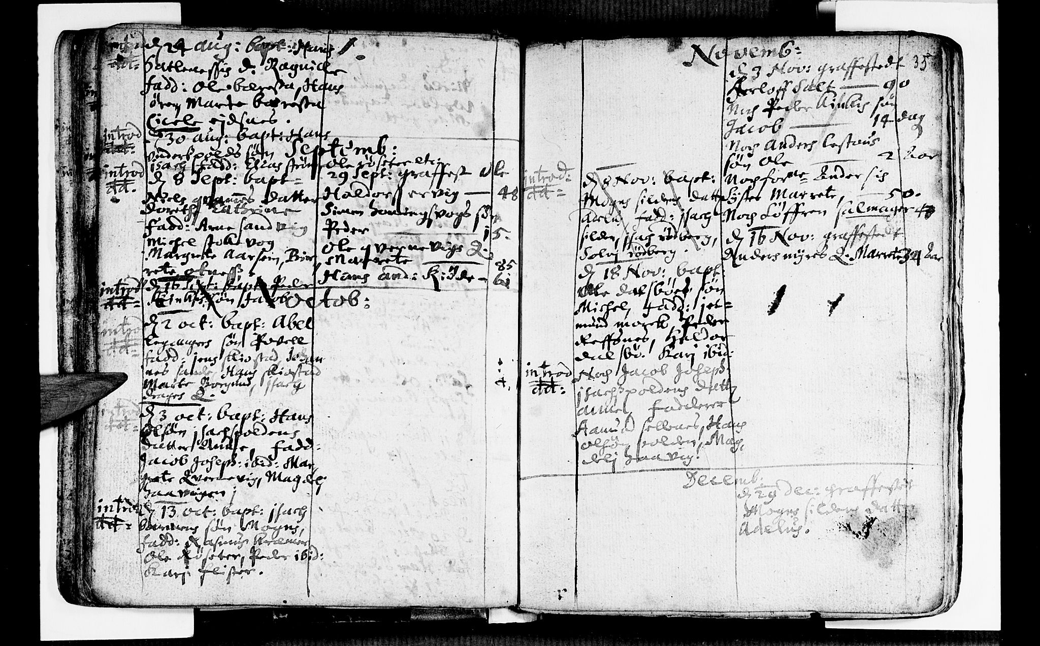 Selje sokneprestembete, AV/SAB-A-99938/H/Ha/Haa/Haaa: Parish register (official) no. A 1, 1668-1696, p. 35