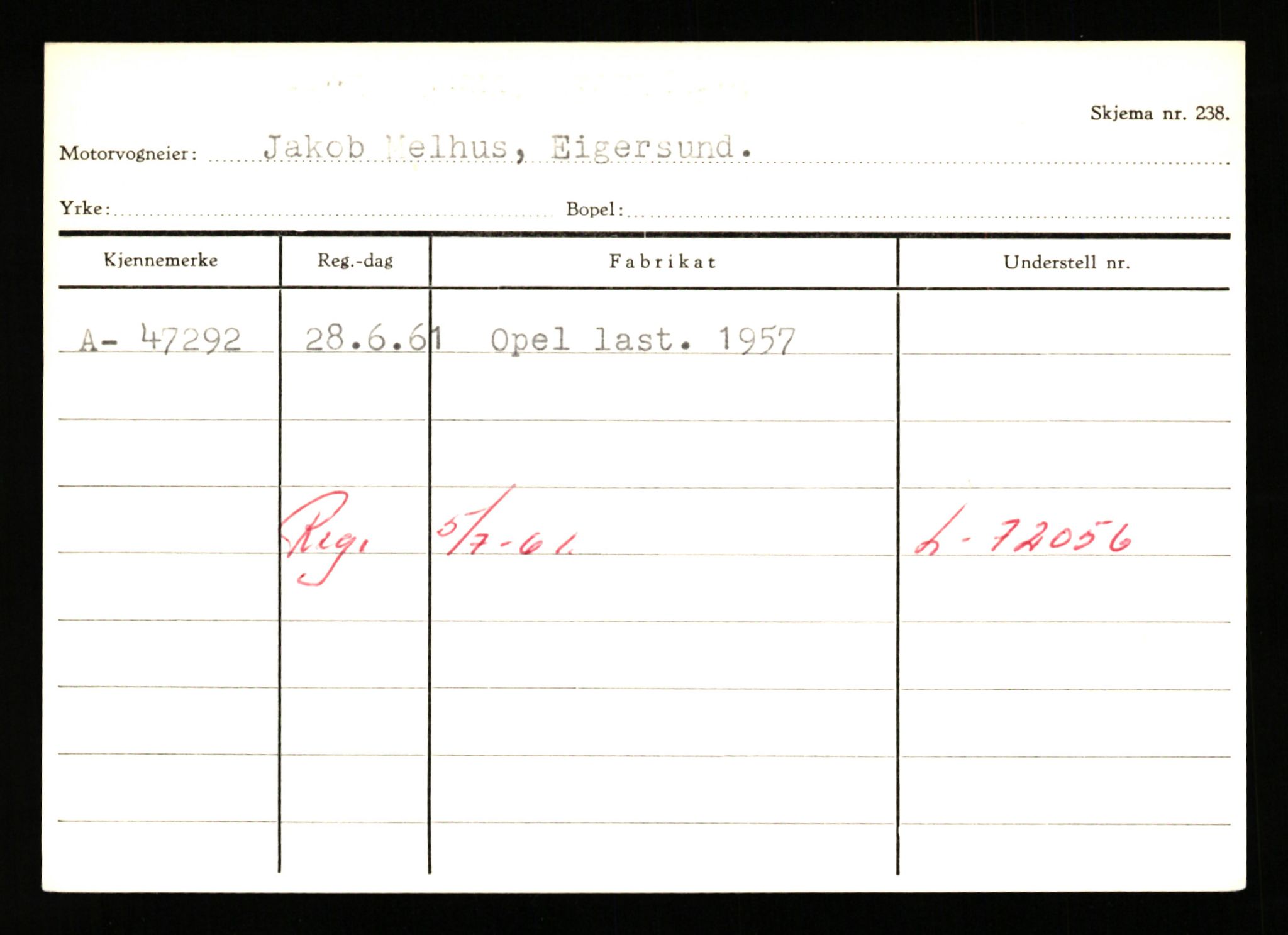 Stavanger trafikkstasjon, AV/SAST-A-101942/0/G/L0006: Registreringsnummer: 34250 - 49007, 1930-1971, p. 3178