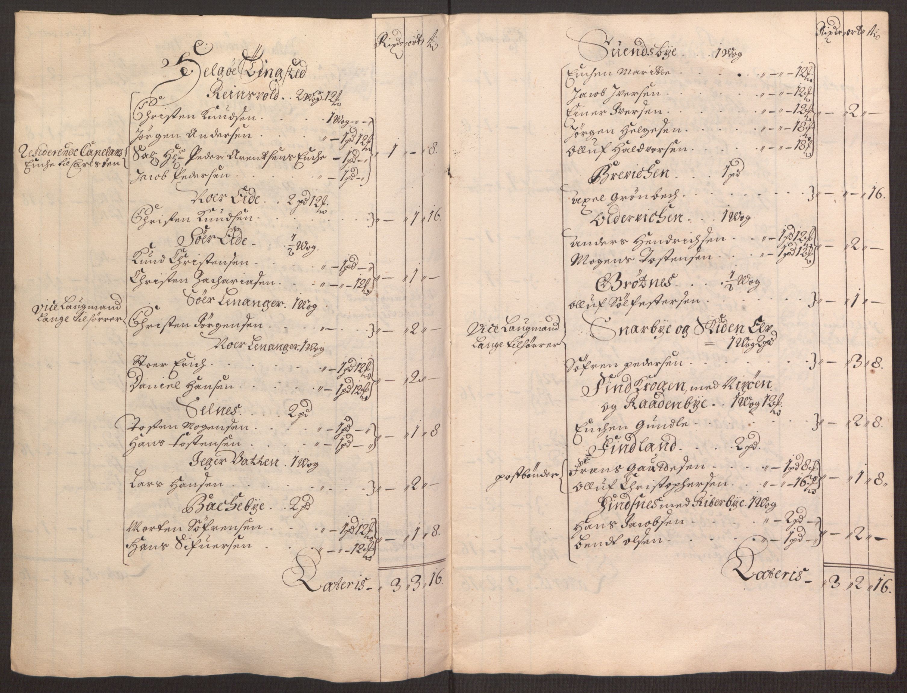 Rentekammeret inntil 1814, Reviderte regnskaper, Fogderegnskap, AV/RA-EA-4092/R68/L4753: Fogderegnskap Senja og Troms, 1694-1696, p. 182