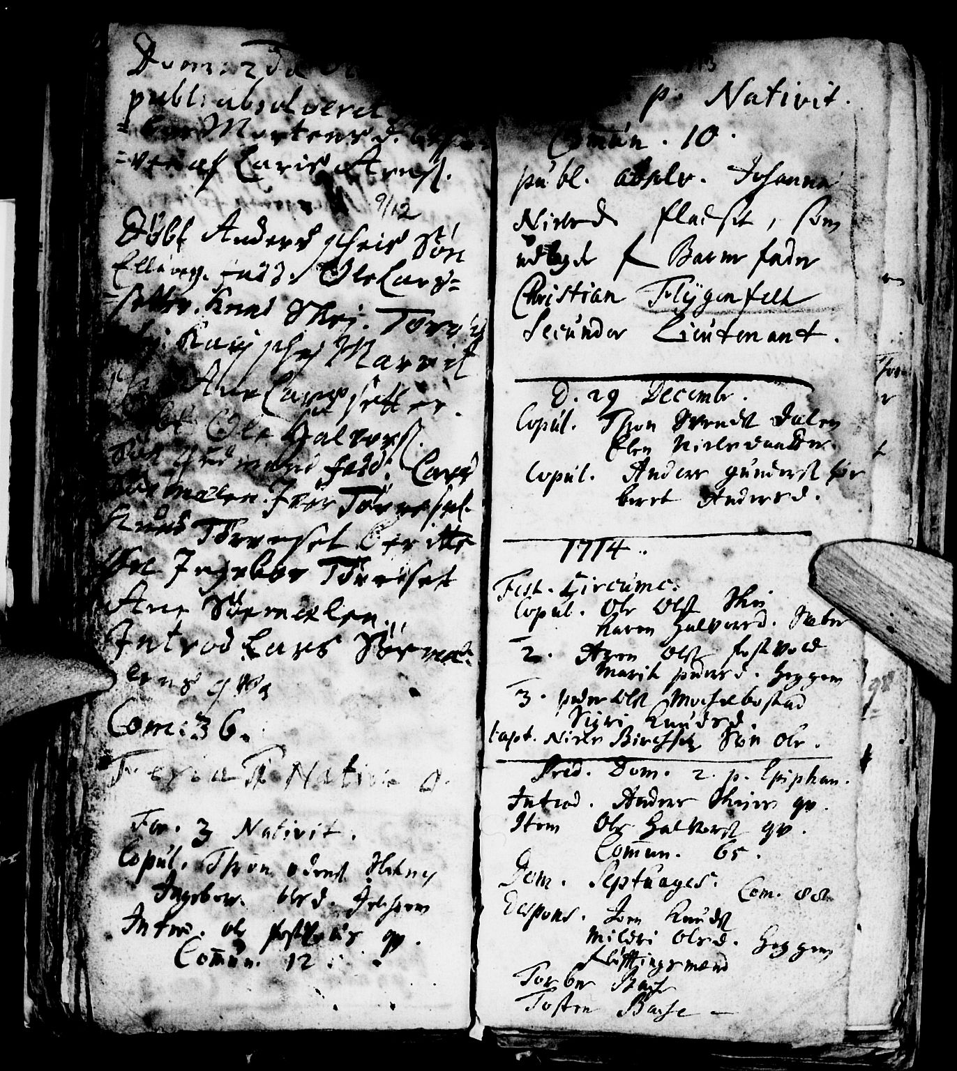 Ministerialprotokoller, klokkerbøker og fødselsregistre - Møre og Romsdal, AV/SAT-A-1454/584/L0963: Parish register (official) no. 584A03, 1702-1725