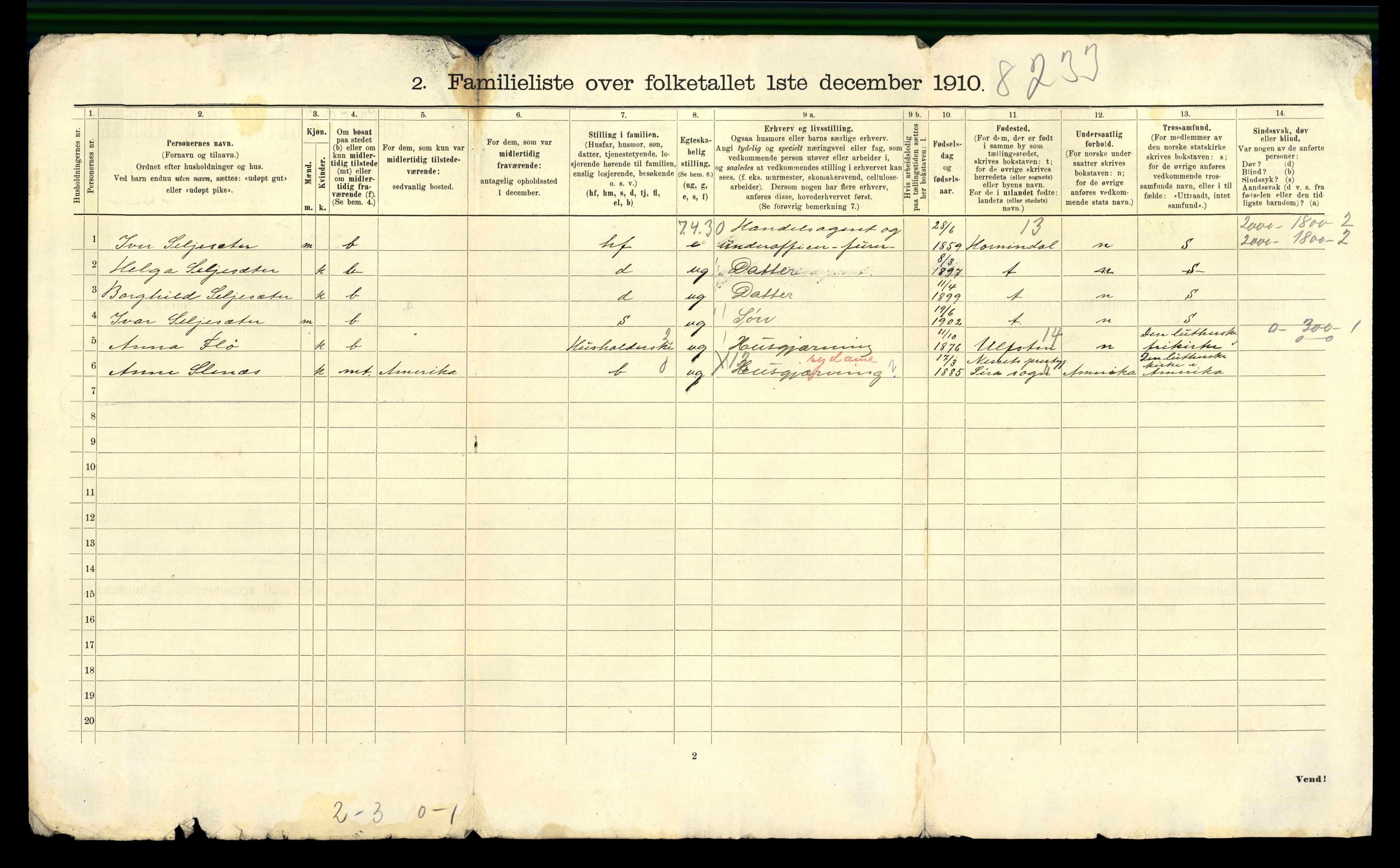 RA, 1910 census for Ålesund, 1910, p. 4760