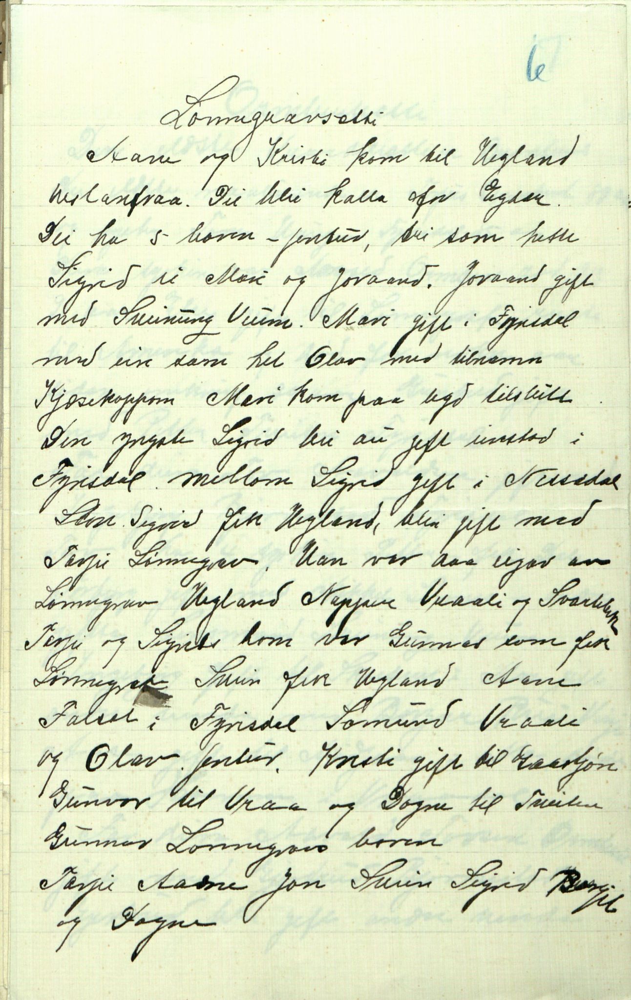 Rikard Berge, TEMU/TGM-A-1003/F/L0009/0003: 341-356 / 343 Mest brev, litt tradisjon, 1902-1925, p. 6