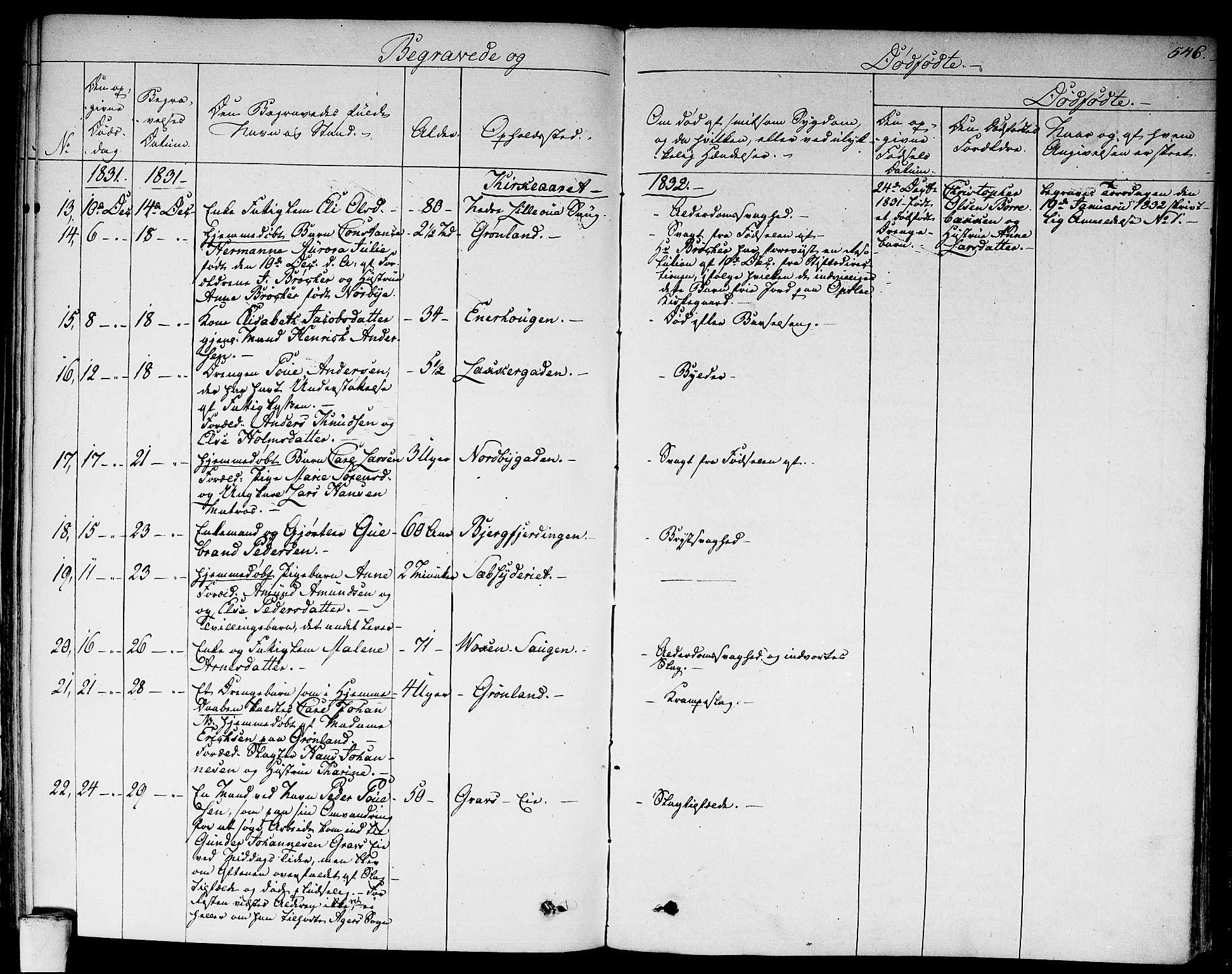Aker prestekontor kirkebøker, SAO/A-10861/F/L0013: Parish register (official) no. 13, 1828-1837, p. 546