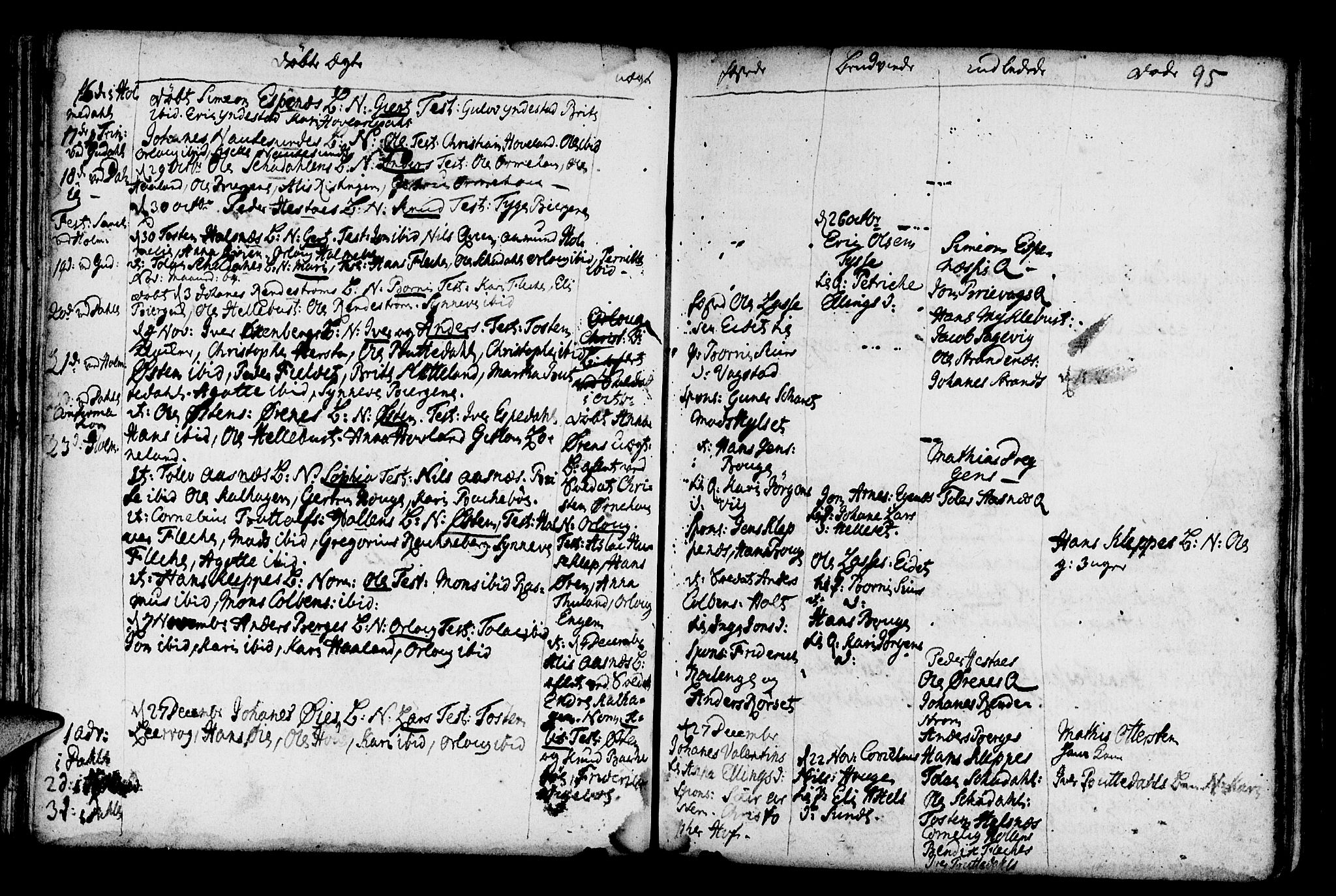Fjaler sokneprestembete, AV/SAB-A-79801/H/Haa/Haaa/L0001: Parish register (official) no. A 1, 1755-1778, p. 95
