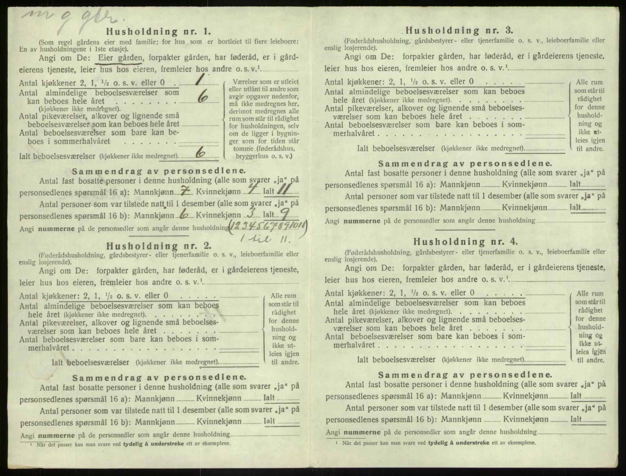 SAB, 1920 census for Luster, 1920, p. 114