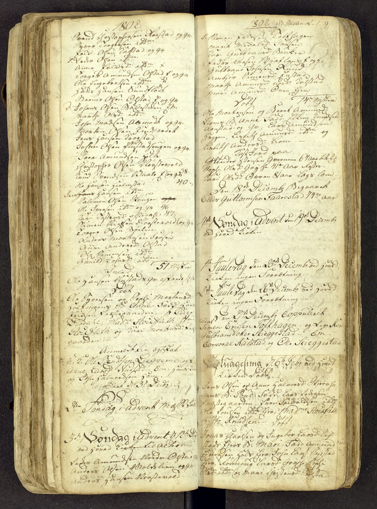 Gausdal prestekontor, SAH/PREST-090/H/Ha: Parish register draft no. -, 1794-1811