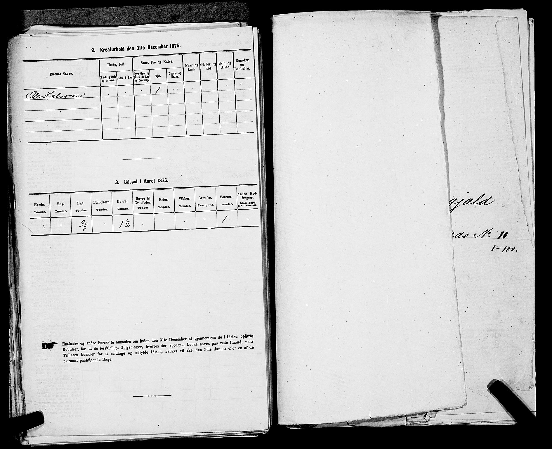 RA, 1875 census for 0236P Nes, 1875, p. 1681