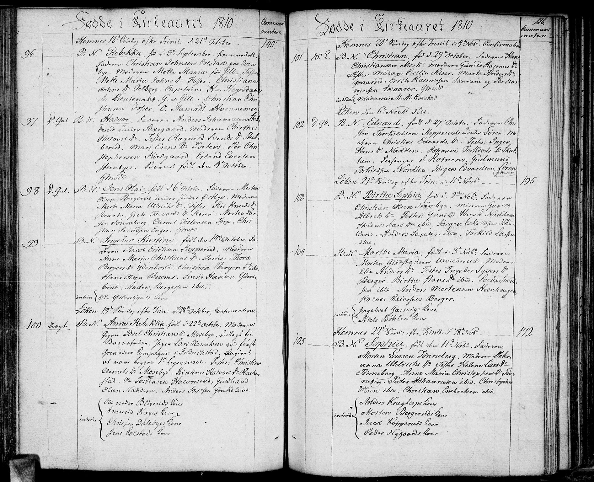 Høland prestekontor Kirkebøker, SAO/A-10346a/F/Fa/L0006: Parish register (official) no. I 6, 1794-1814, p. 126