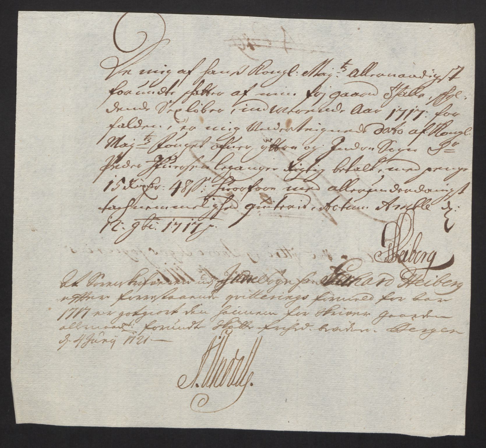 Rentekammeret inntil 1814, Reviderte regnskaper, Fogderegnskap, RA/EA-4092/R52/L3321: Fogderegnskap Sogn, 1717-1718, p. 222