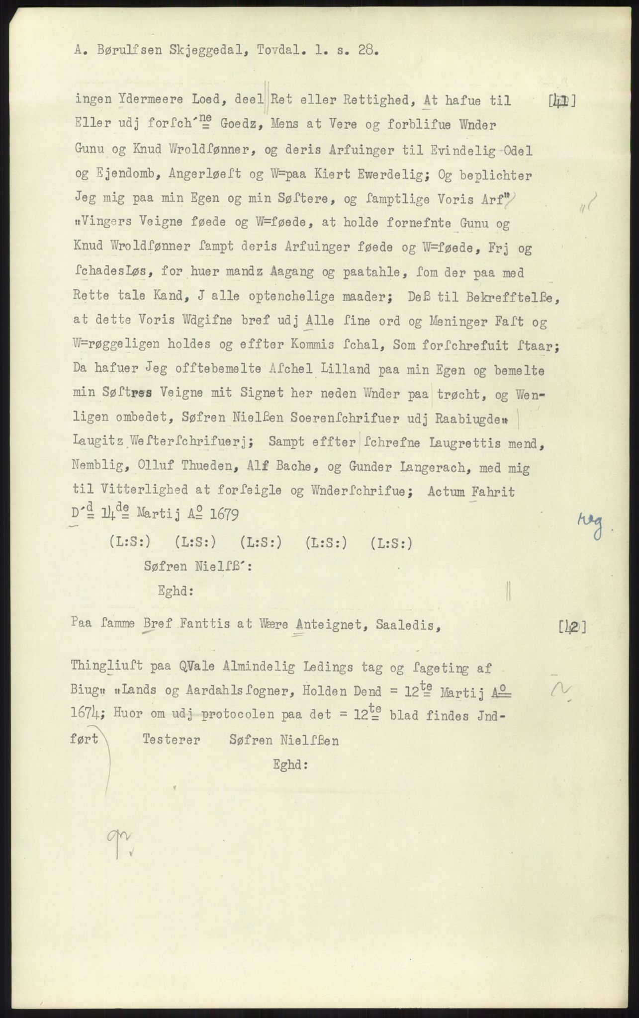 Samlinger til kildeutgivelse, Diplomavskriftsamlingen, AV/RA-EA-4053/H/Ha, p. 2051