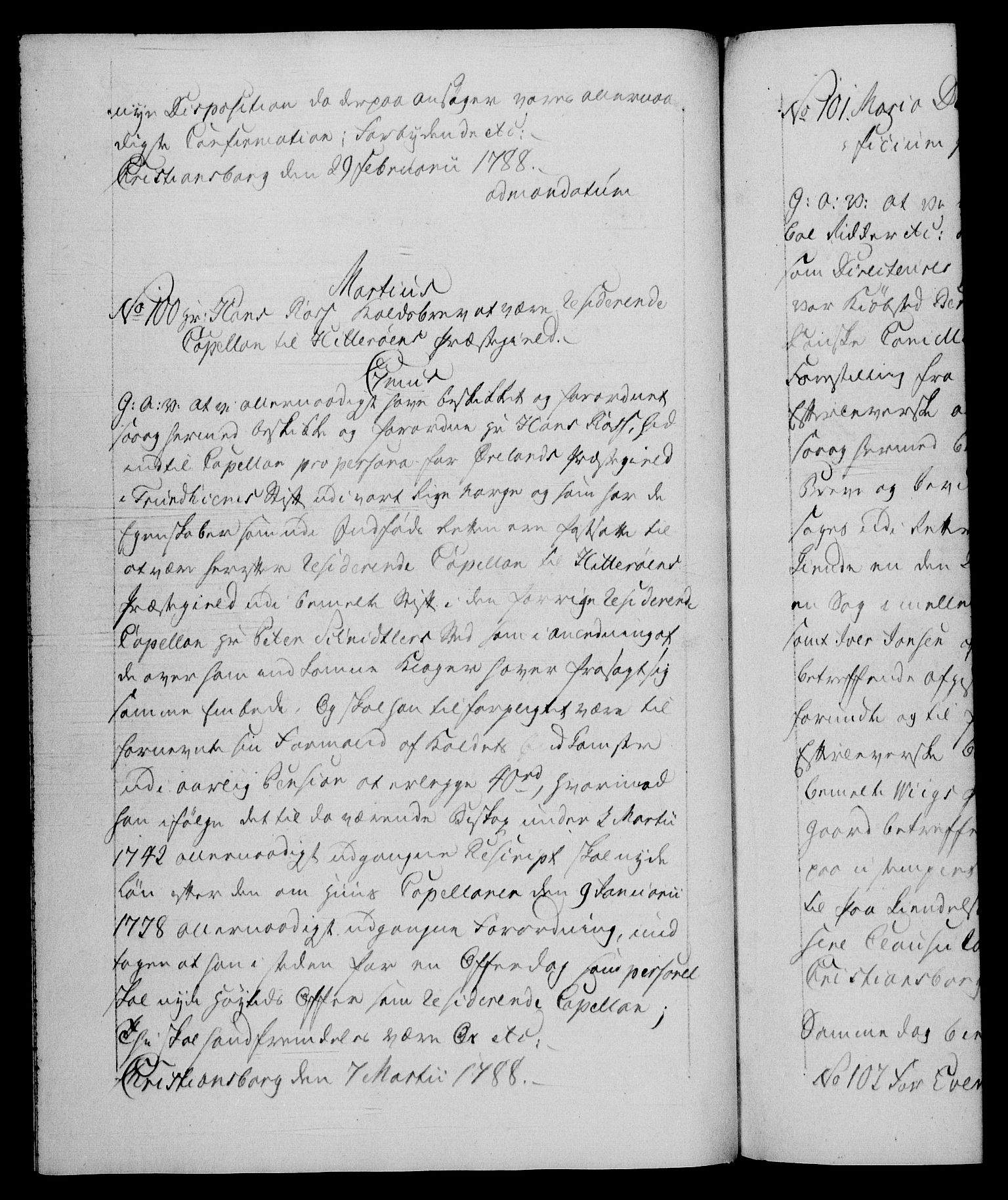 Danske Kanselli 1572-1799, AV/RA-EA-3023/F/Fc/Fca/Fcaa/L0052: Norske registre, 1788-1789, p. 49b