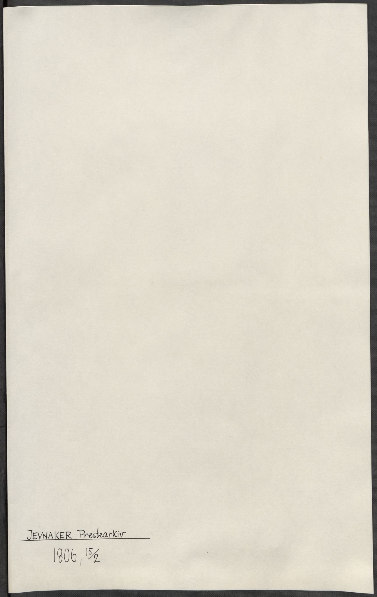 Riksarkivets diplomsamling, RA/EA-5965/F15/L0014: Prestearkiv - Oppland, 1696-1879, p. 195