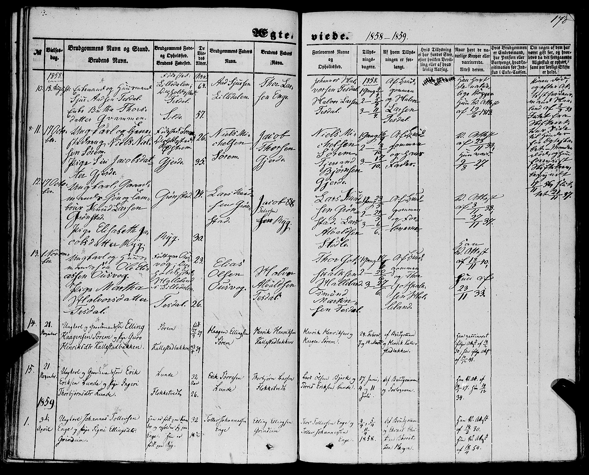 Etne sokneprestembete, AV/SAB-A-75001/H/Haa: Parish register (official) no. A 8, 1848-1862, p. 178