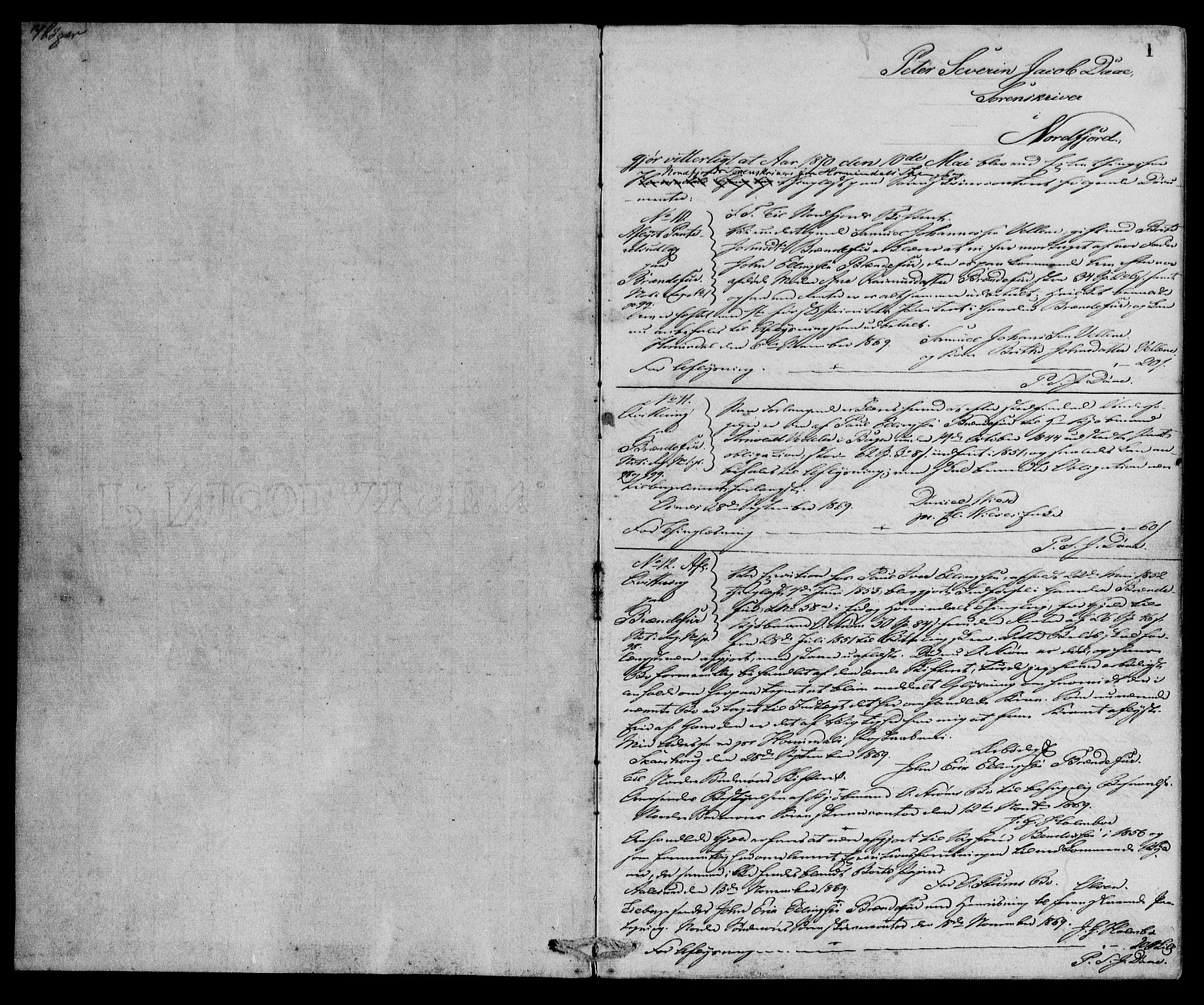 Nordfjord sorenskriveri, AV/SAB-A-2801/02/02b/02be/L0032: Mortgage book no. II.B.e.32, 1870-1890, p. 1