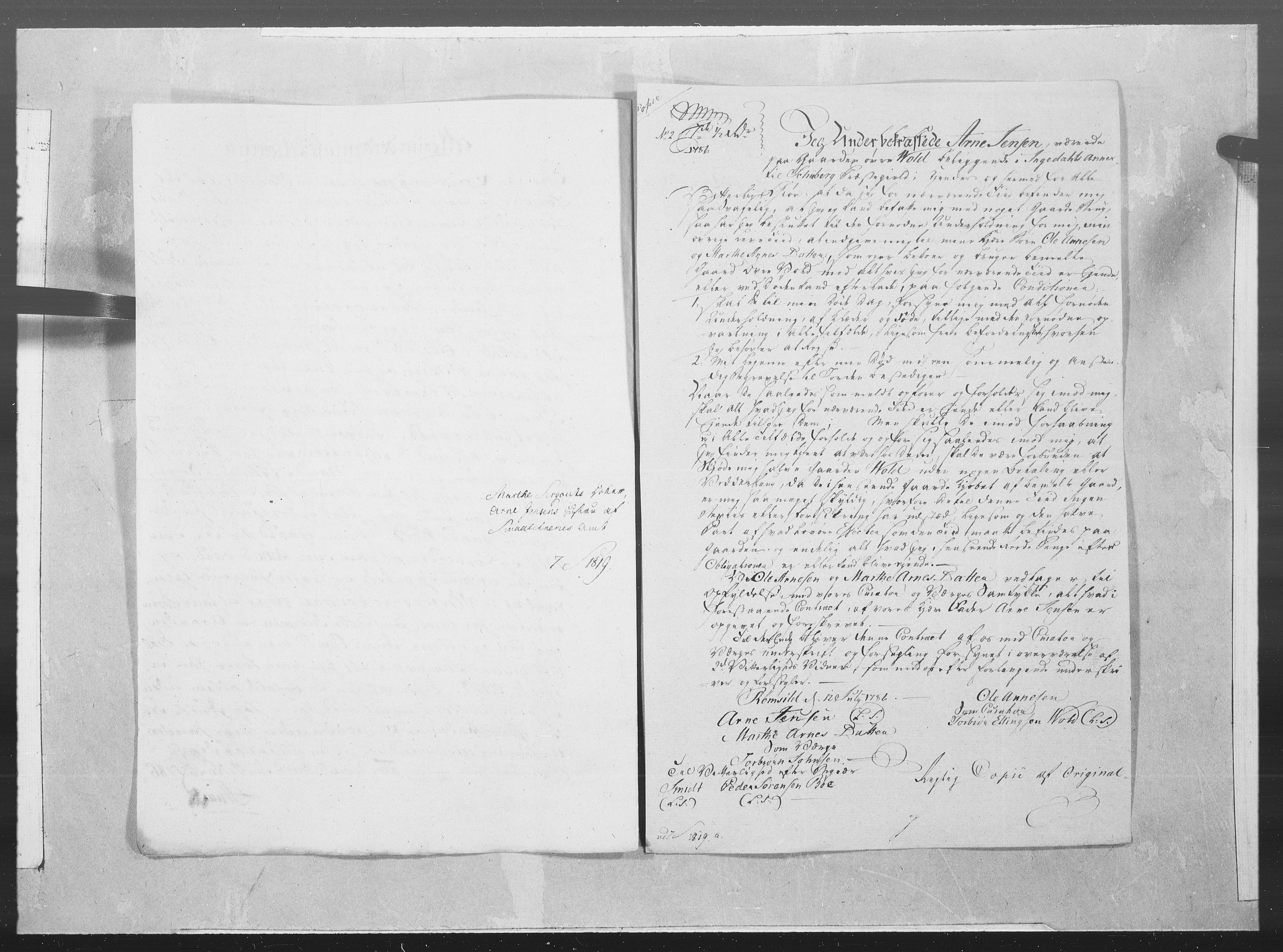 Danske Kanselli 1572-1799, AV/RA-EA-3023/F/Fc/Fcc/Fcca/L0263: Norske innlegg 1572-1799, 1786, p. 193