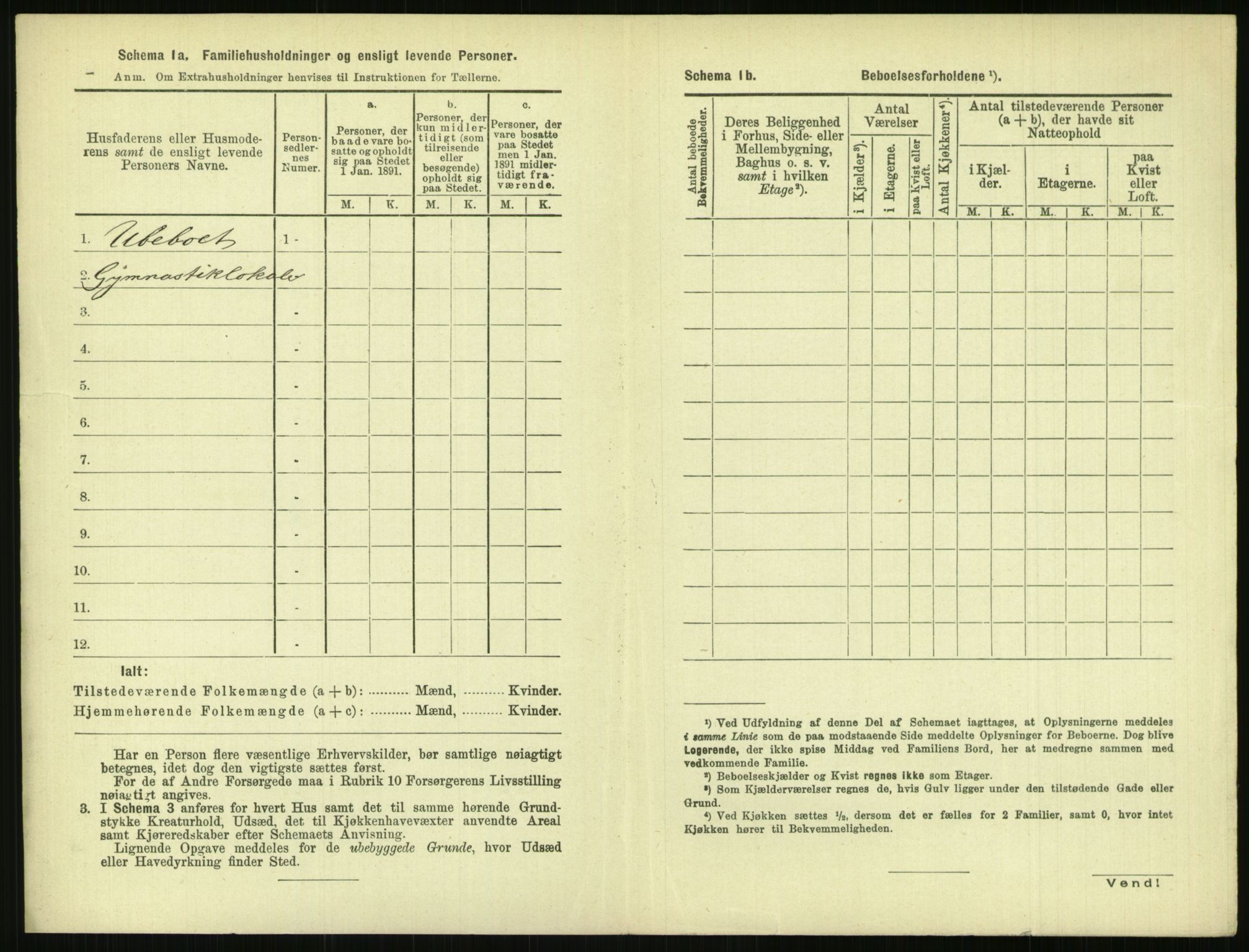 RA, 1891 census for 0901 Risør, 1891, p. 306