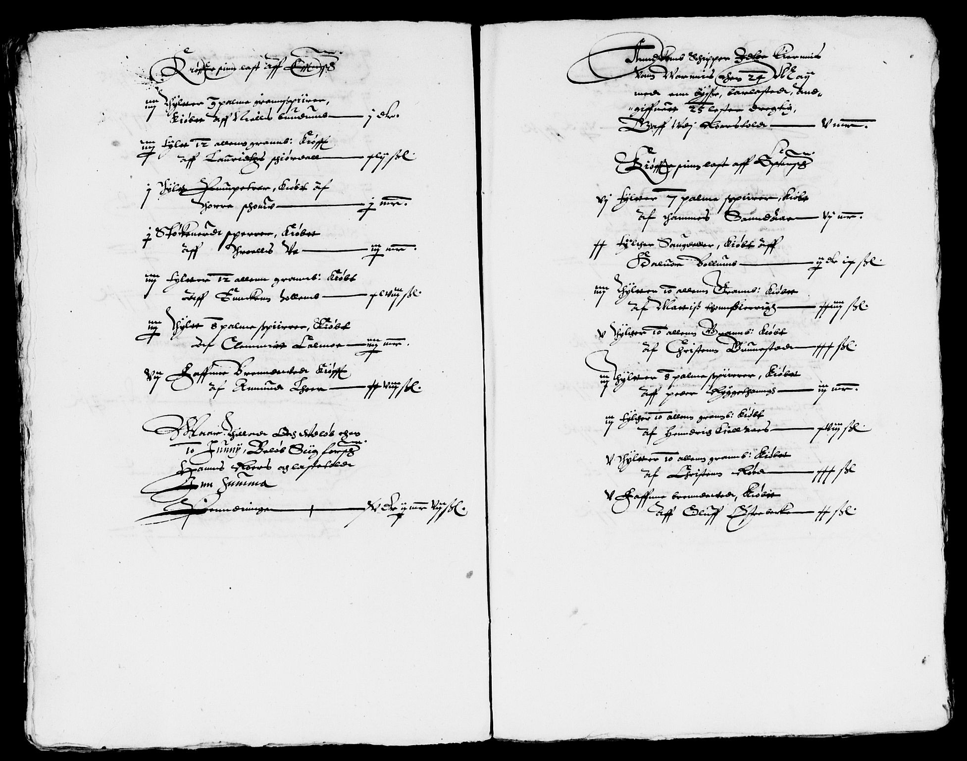 Rentekammeret inntil 1814, Reviderte regnskaper, Lensregnskaper, AV/RA-EA-5023/R/Rb/Rbo/L0001: Tønsberg len, 1584-1612