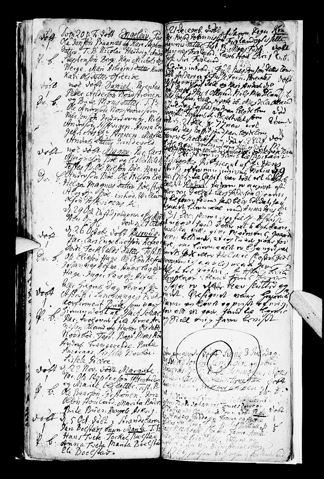 Os sokneprestembete, SAB/A-99929: Parish register (official) no. A 8, 1760-1765, p. 129