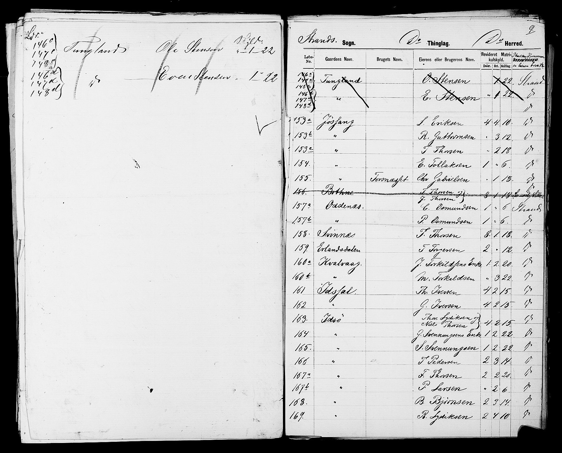 SAST, 1875 census for 1130P Strand, 1875, p. 31