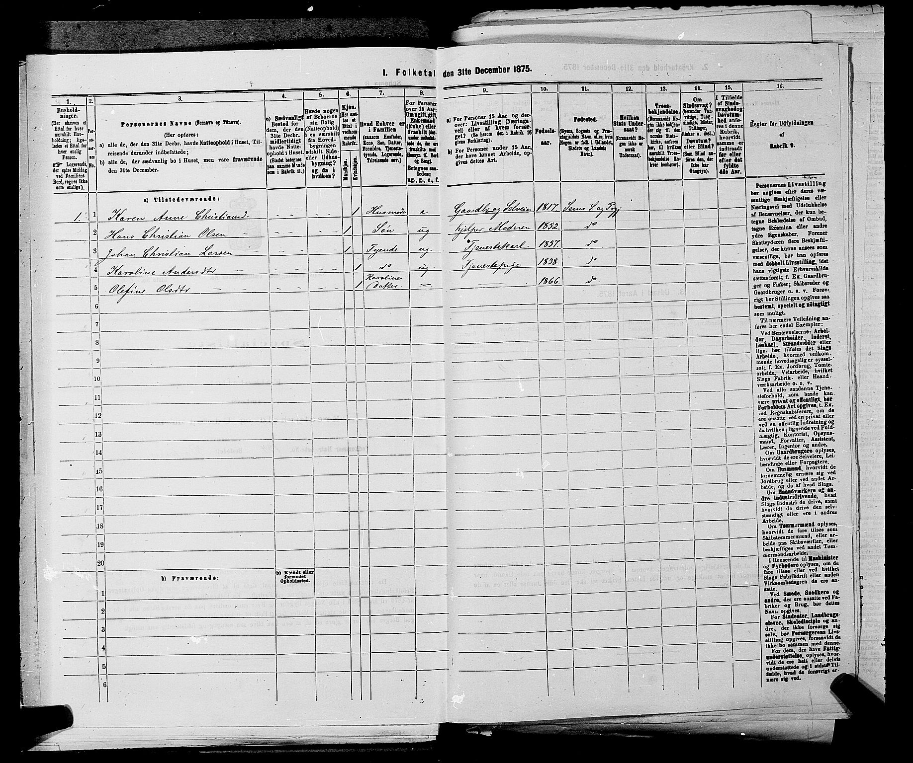 SAKO, 1875 census for 0721P Sem, 1875, p. 212