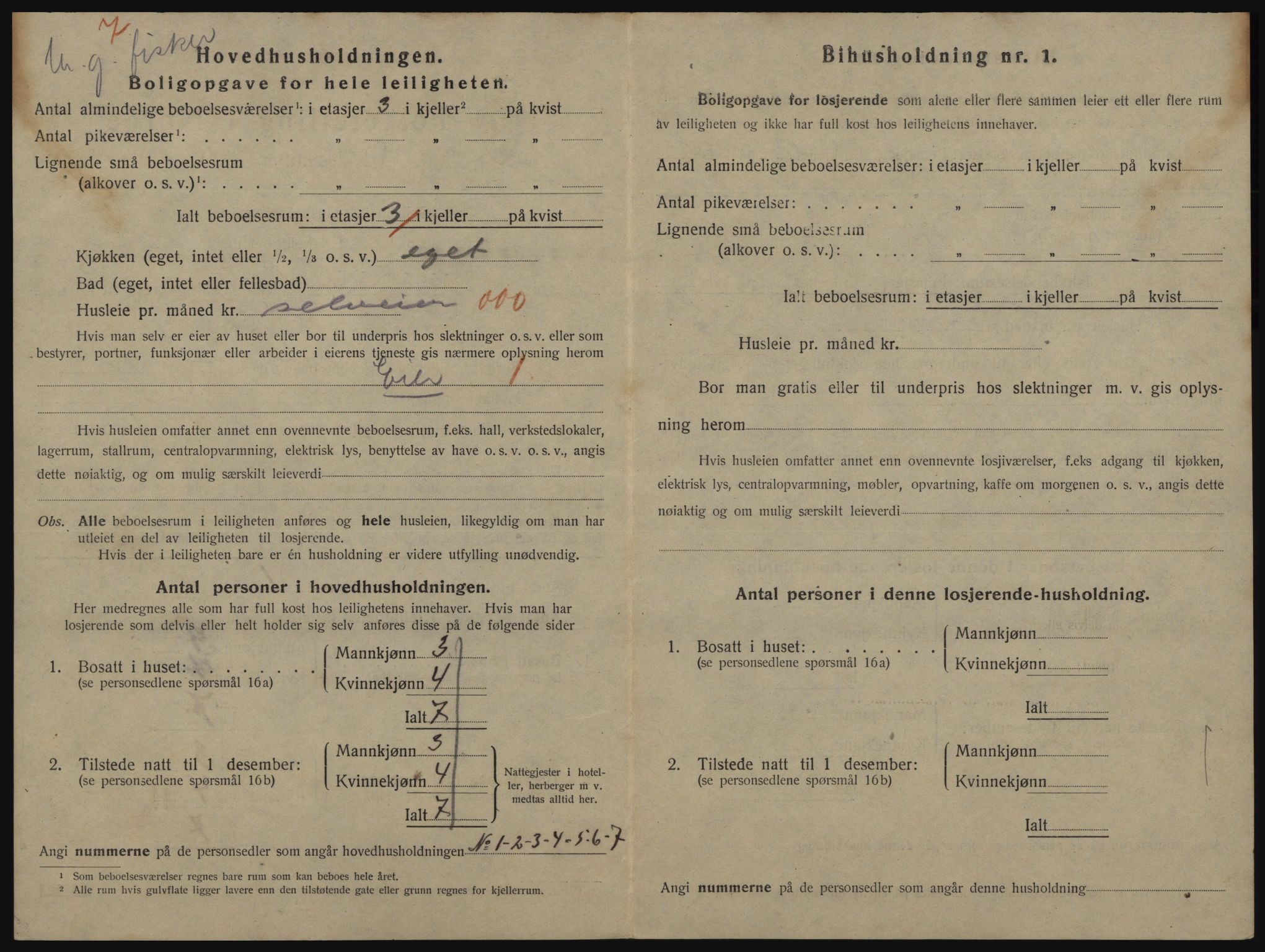 SATØ, 1920 census for Vardø, 1920, p. 2076