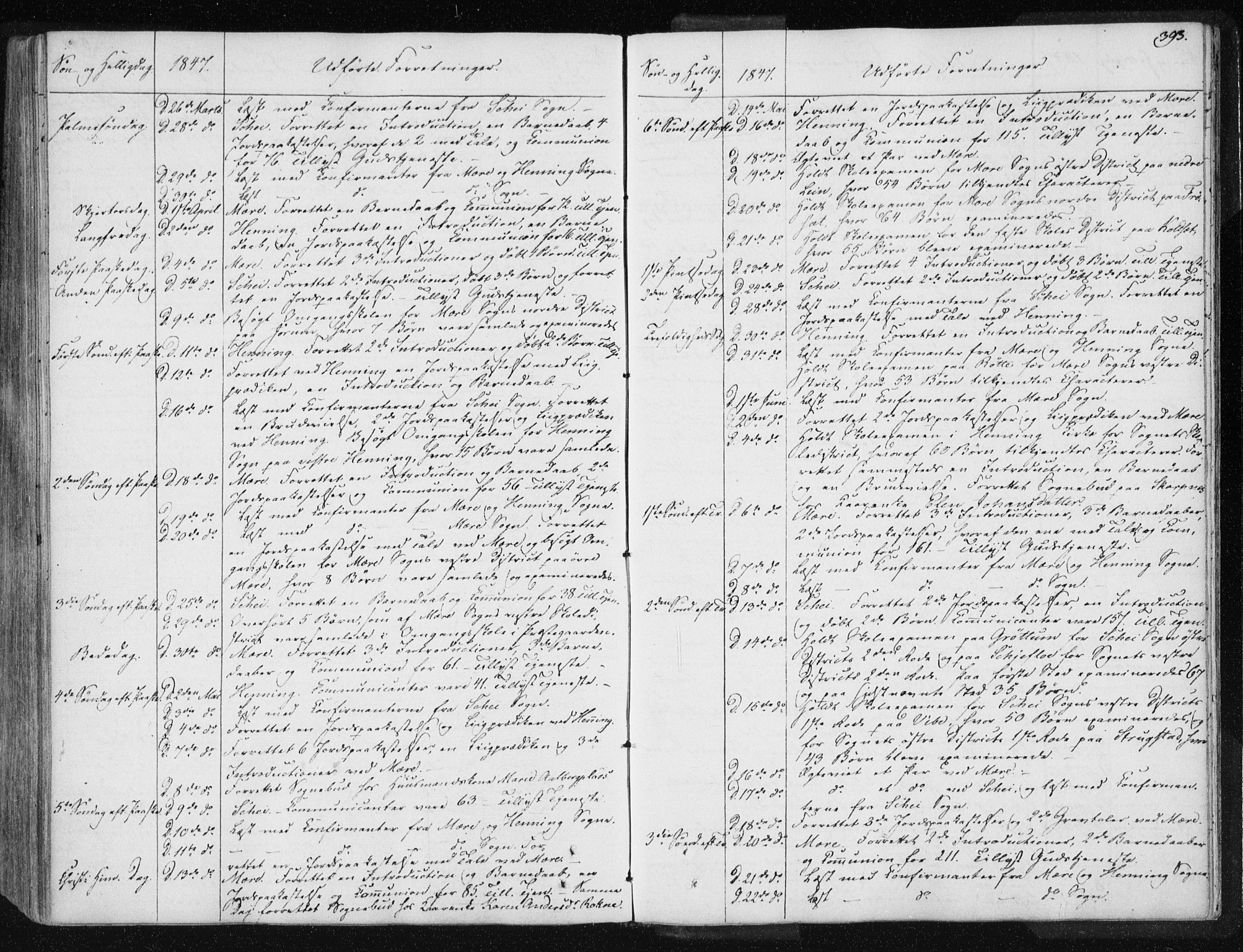 Ministerialprotokoller, klokkerbøker og fødselsregistre - Nord-Trøndelag, SAT/A-1458/735/L0339: Parish register (official) no. 735A06 /1, 1836-1848, p. 393