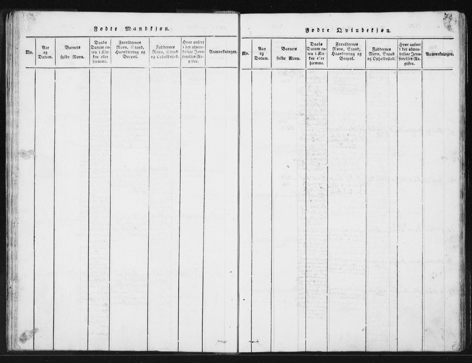 Ministerialprotokoller, klokkerbøker og fødselsregistre - Sør-Trøndelag, SAT/A-1456/665/L0770: Parish register (official) no. 665A05, 1817-1829, p. 38