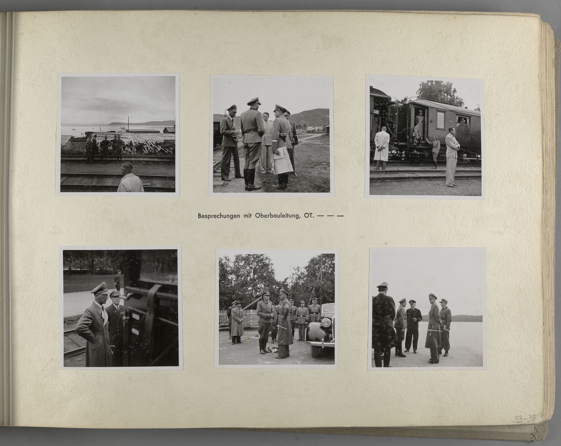 Tyske arkiver, Reichskommissariat, Bildarchiv, RA/RAFA-3309/U/L0071: Fotoalbum: Mit dem Reichskommissar nach Nordnorwegen und Finnland 10. bis 27. Juli 1942, 1942, p. 19