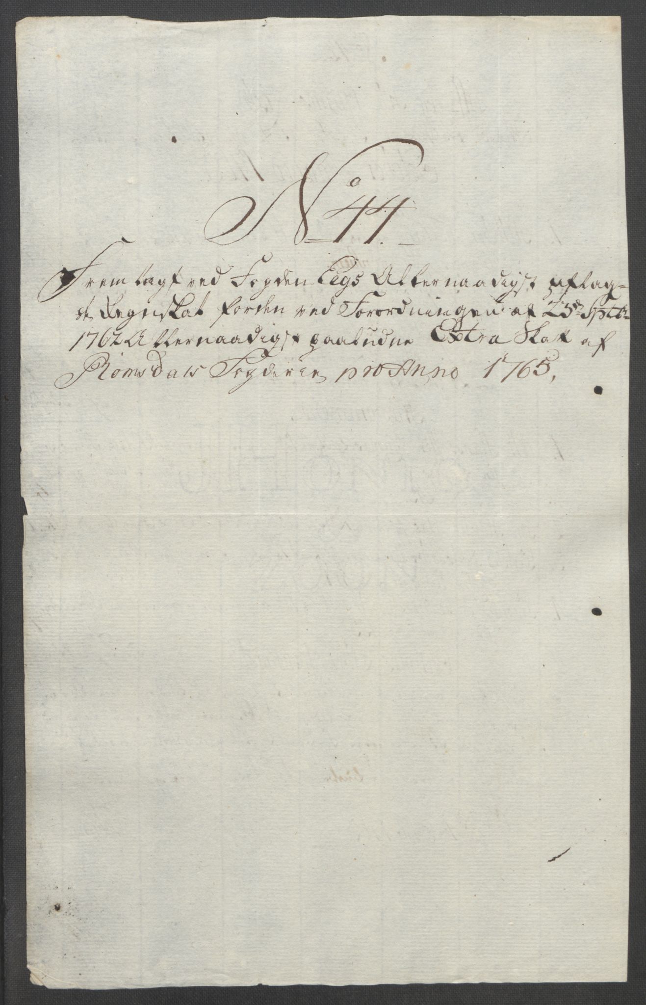 Rentekammeret inntil 1814, Reviderte regnskaper, Fogderegnskap, AV/RA-EA-4092/R55/L3730: Ekstraskatten Romsdal, 1762-1763, p. 458