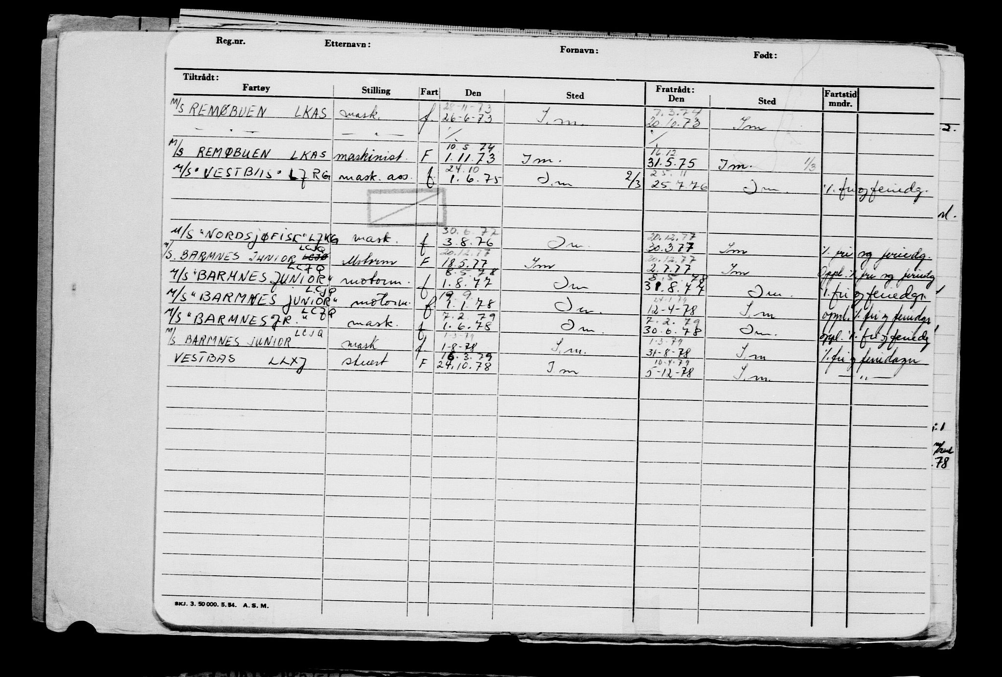 Direktoratet for sjømenn, AV/RA-S-3545/G/Gb/L0237: Hovedkort, 1924, p. 386