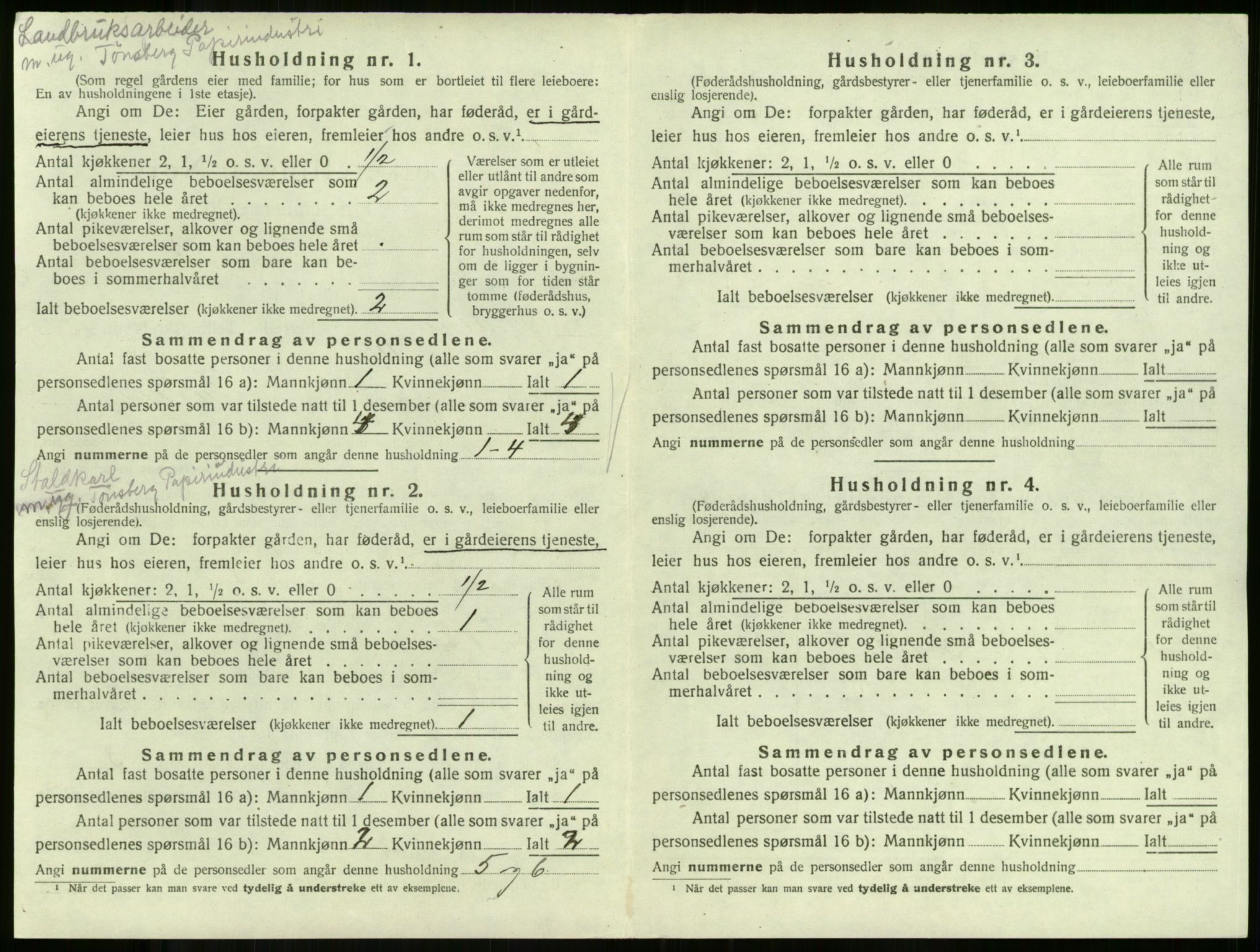 SAKO, 1920 census for Andebu, 1920, p. 131