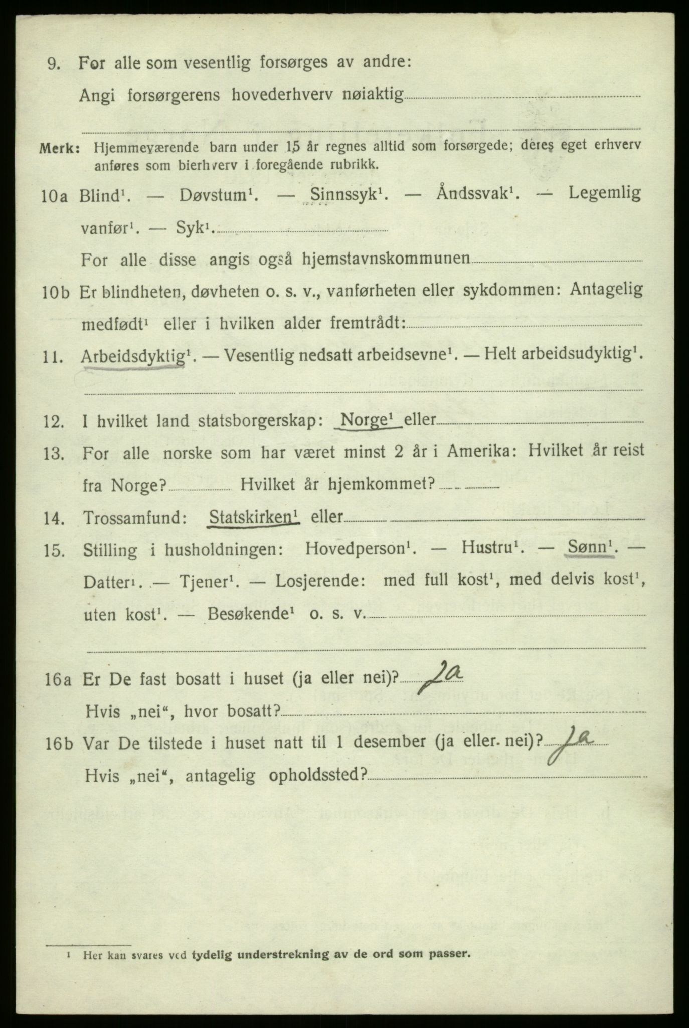 SAO, 1920 census for Hvaler, 1920, p. 6407