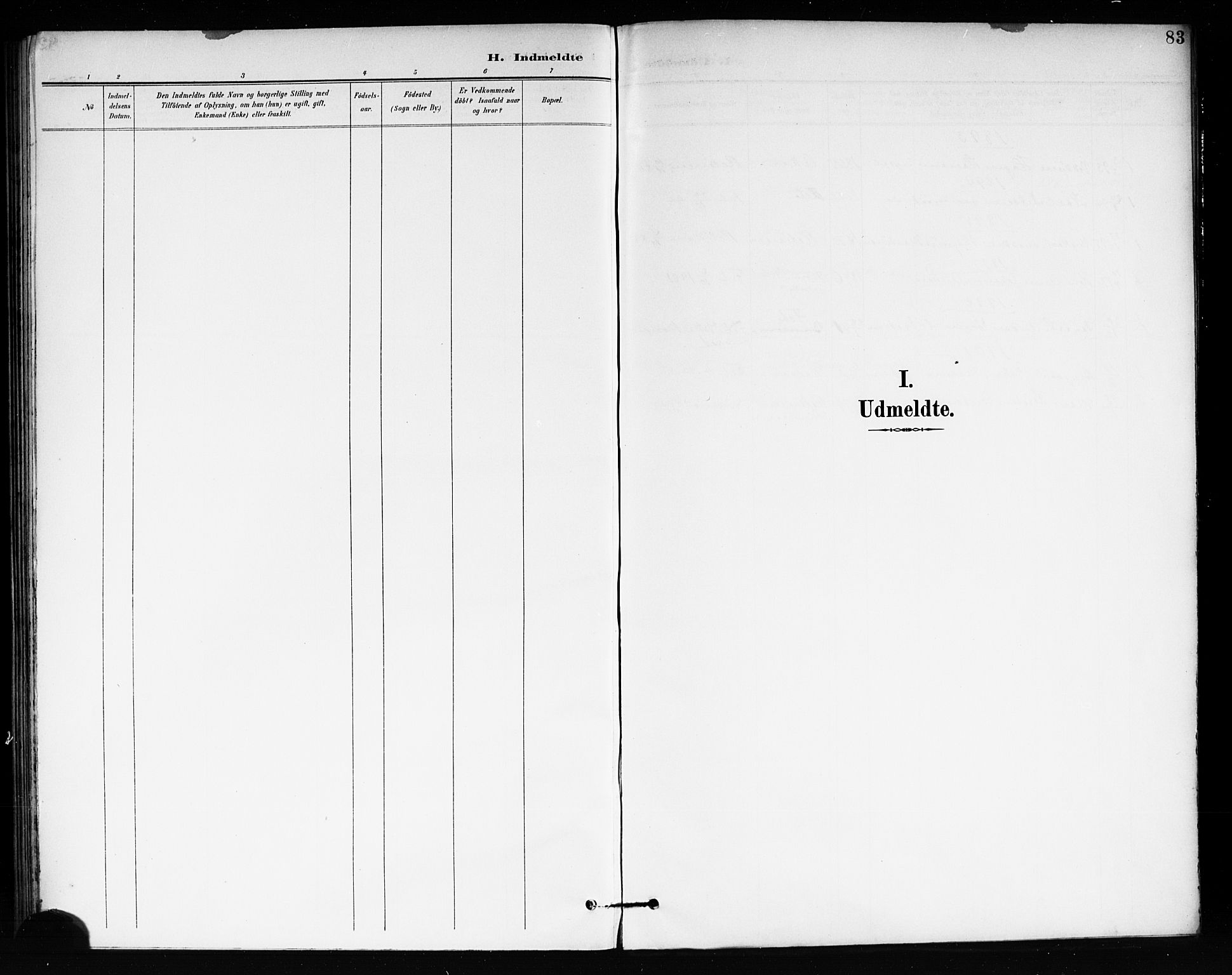 Fet prestekontor Kirkebøker, SAO/A-10370a/F/Fb/L0002: Parish register (official) no. II 2, 1892-1904, p. 83