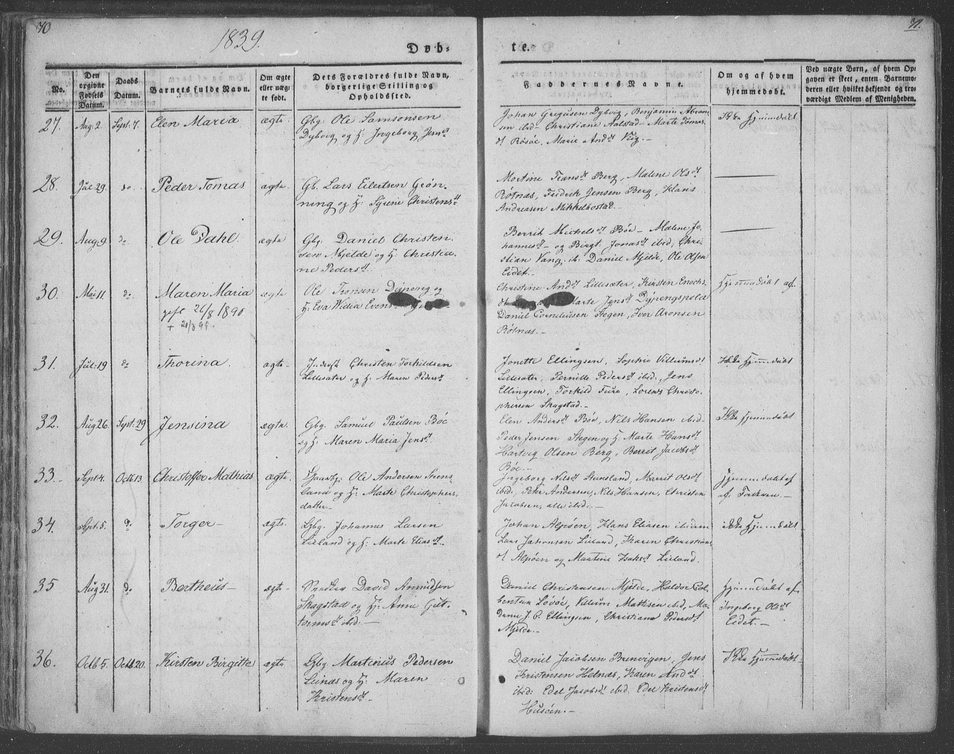 Ministerialprotokoller, klokkerbøker og fødselsregistre - Nordland, SAT/A-1459/855/L0799: Parish register (official) no. 855A07, 1834-1852, p. 70-71